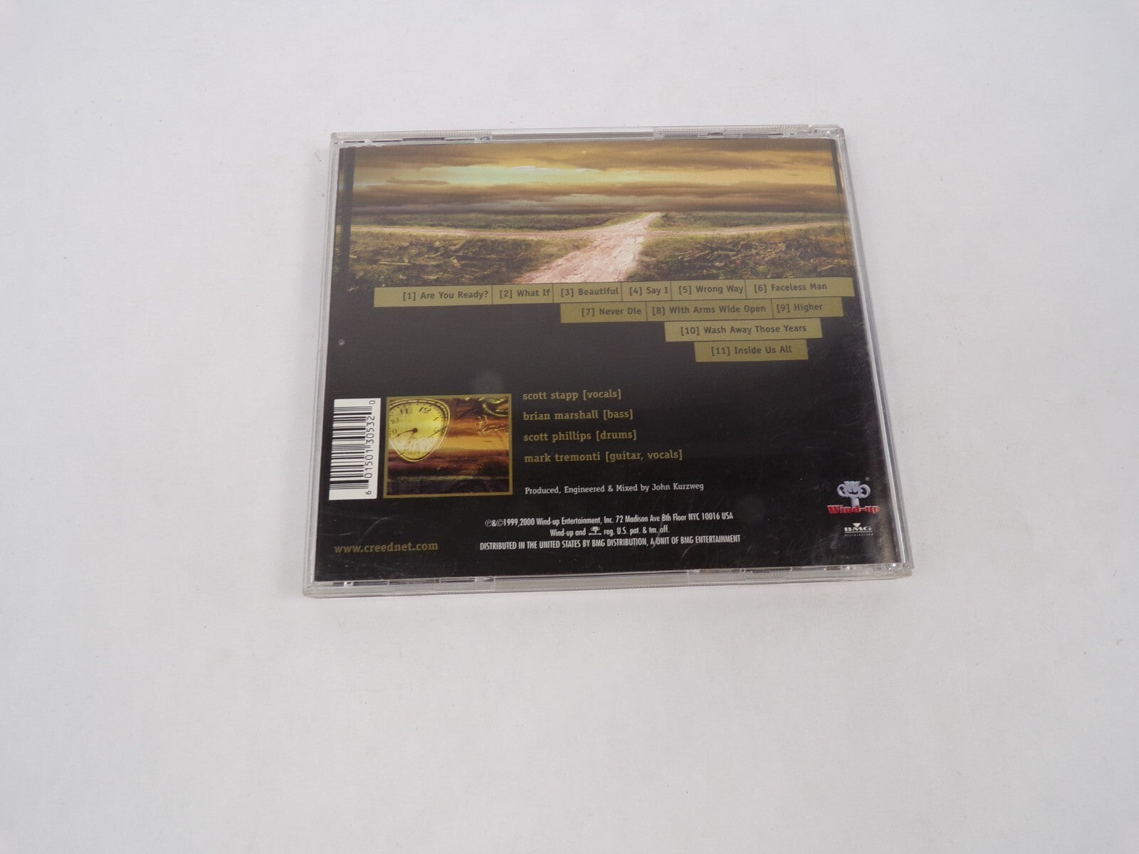 Creed Human Clay Are You Ready? What If Beautiful Say I Wrong Way Faceless CD#63