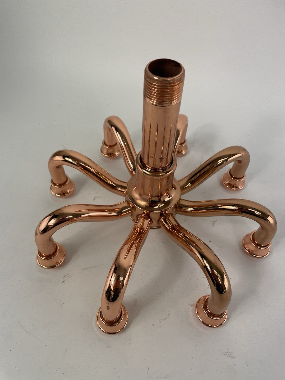 Antique Copper Bathroom Shower Heads Rainfall Overhead Top Shower Sprayer 8 arms