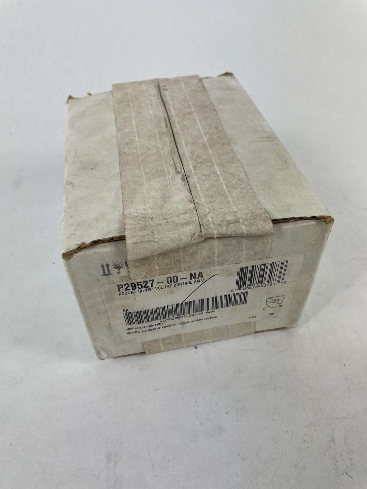 Kallista P29527-00-NA 1/2 inch solid brass volume control valve rough-in assembly