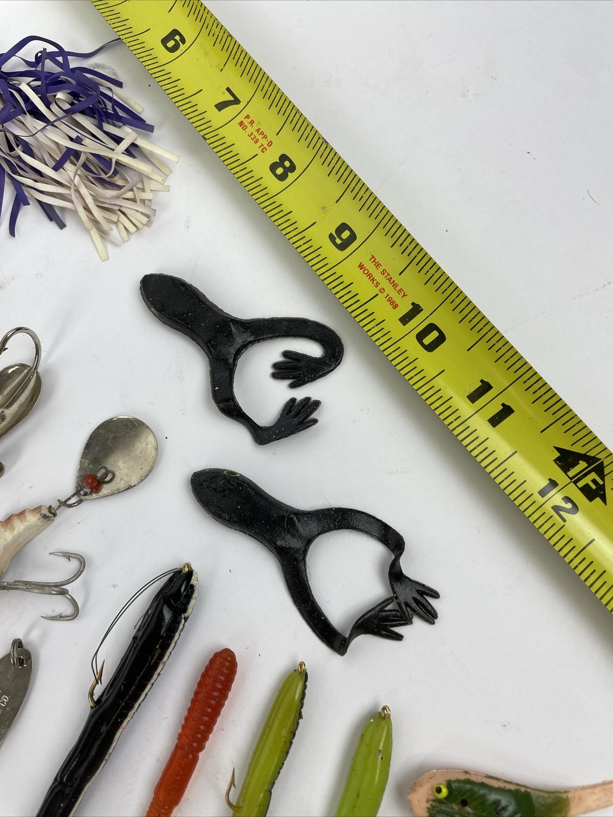 Fishing Lure Lot 50 + Pieces Weed Wing Frog Spinner Jitterbug USA JAPAN - LOOK