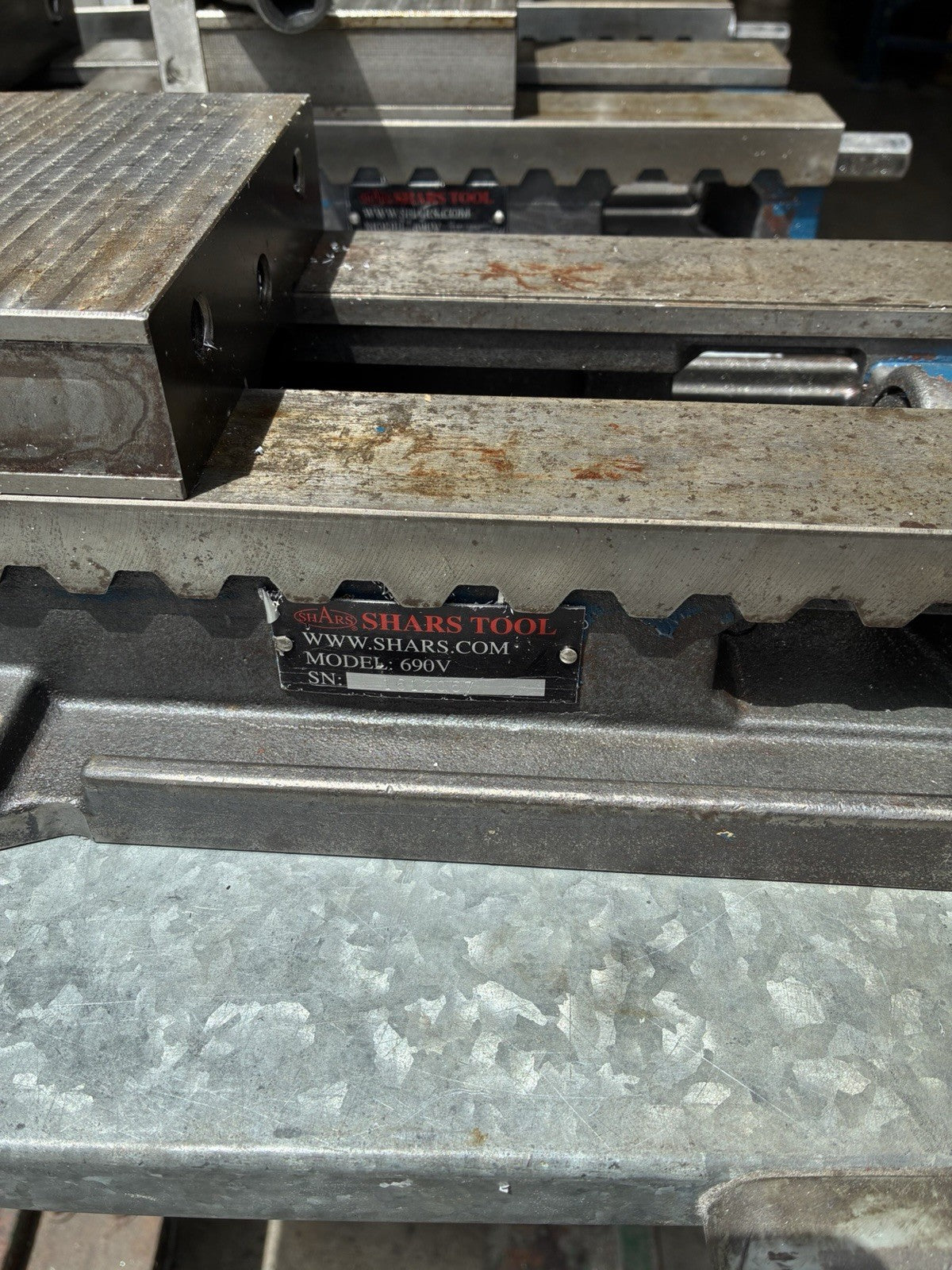 Lot of 3 :  Shars 690V 6" CNC Premium Milling Machine Vises Precision Vise