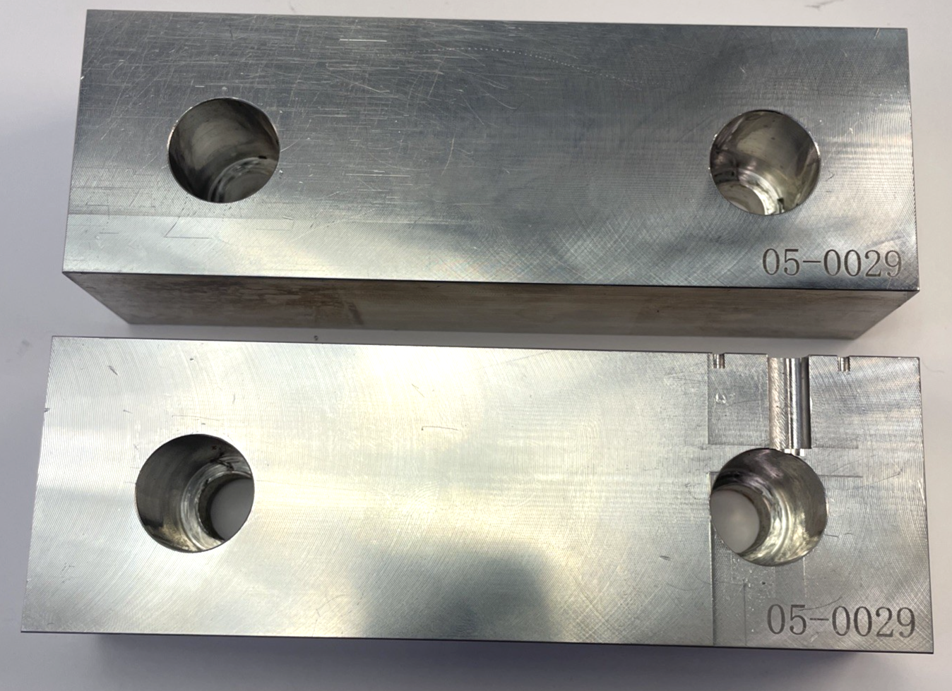 6" x  2" x 1.5" Machined Aluminum Vise Jaws For Kurt / Haas / Shars 6"  Vises