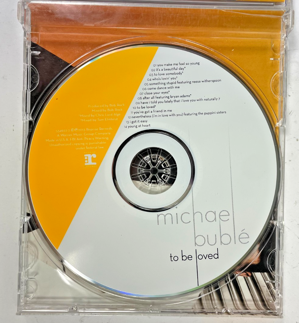 Michael Bublé To Be Loved Digital Audio CD Reprise Records 2013