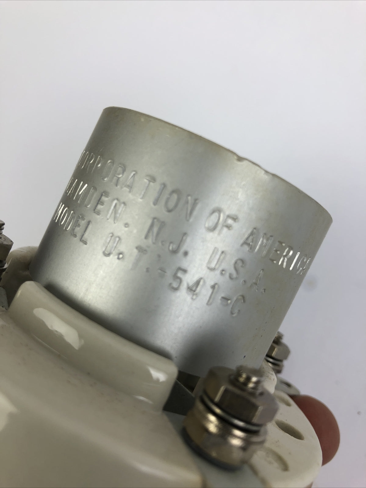 Radio Corporation of America RCA UT-541-C Ceramic Tube Socket - Brand New NOS