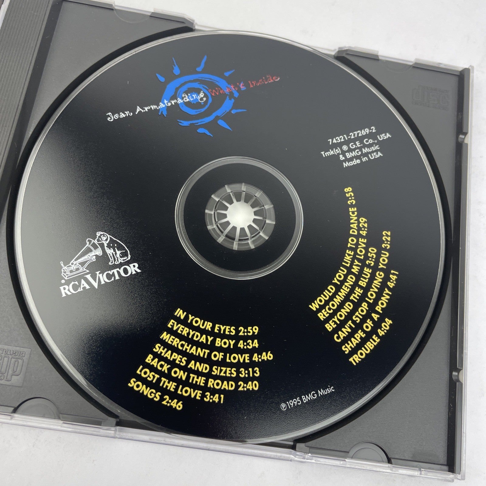 Jean Armatrading  What’s Inside Audio CD 1995 BMG Records RCA Victor #1