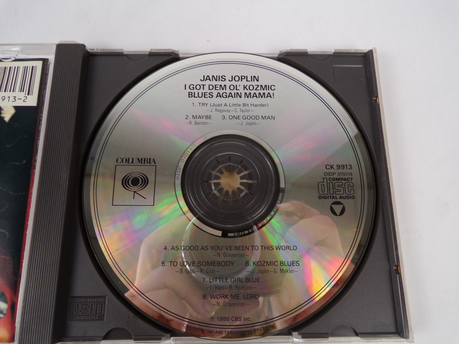 Janis Joplin I Got Dem Ol'Kozmic Blues Again Mama CD #9