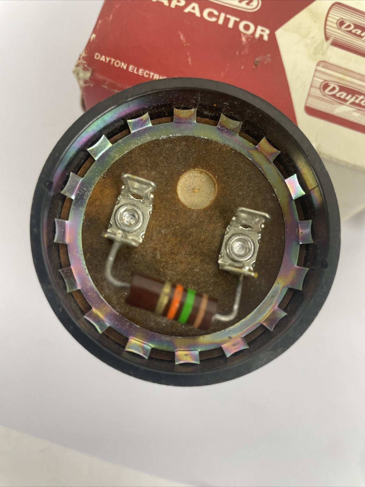 OEM Dayton AC Capacitor Motor Start 4X658A NOS 220-250VAC 145-174MFD