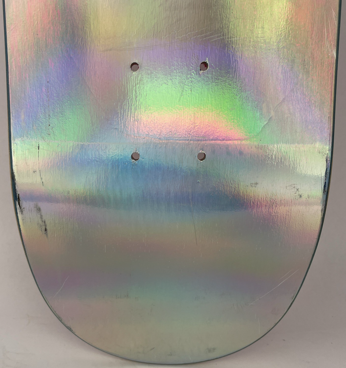 PREMIUM Skateboards 8" x 32" Skateboard Deck w Foil Prism Graphic Blemish Pink