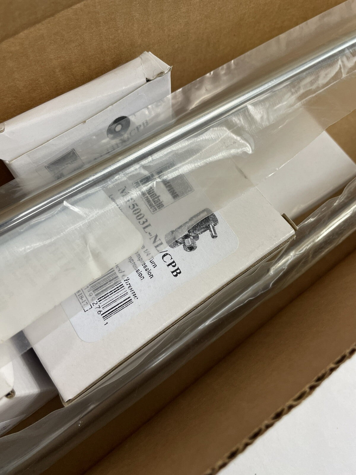 Mountain Plumbing Lever Handle Style Angle Compression Supply Kit MT5930L-NL/CPB