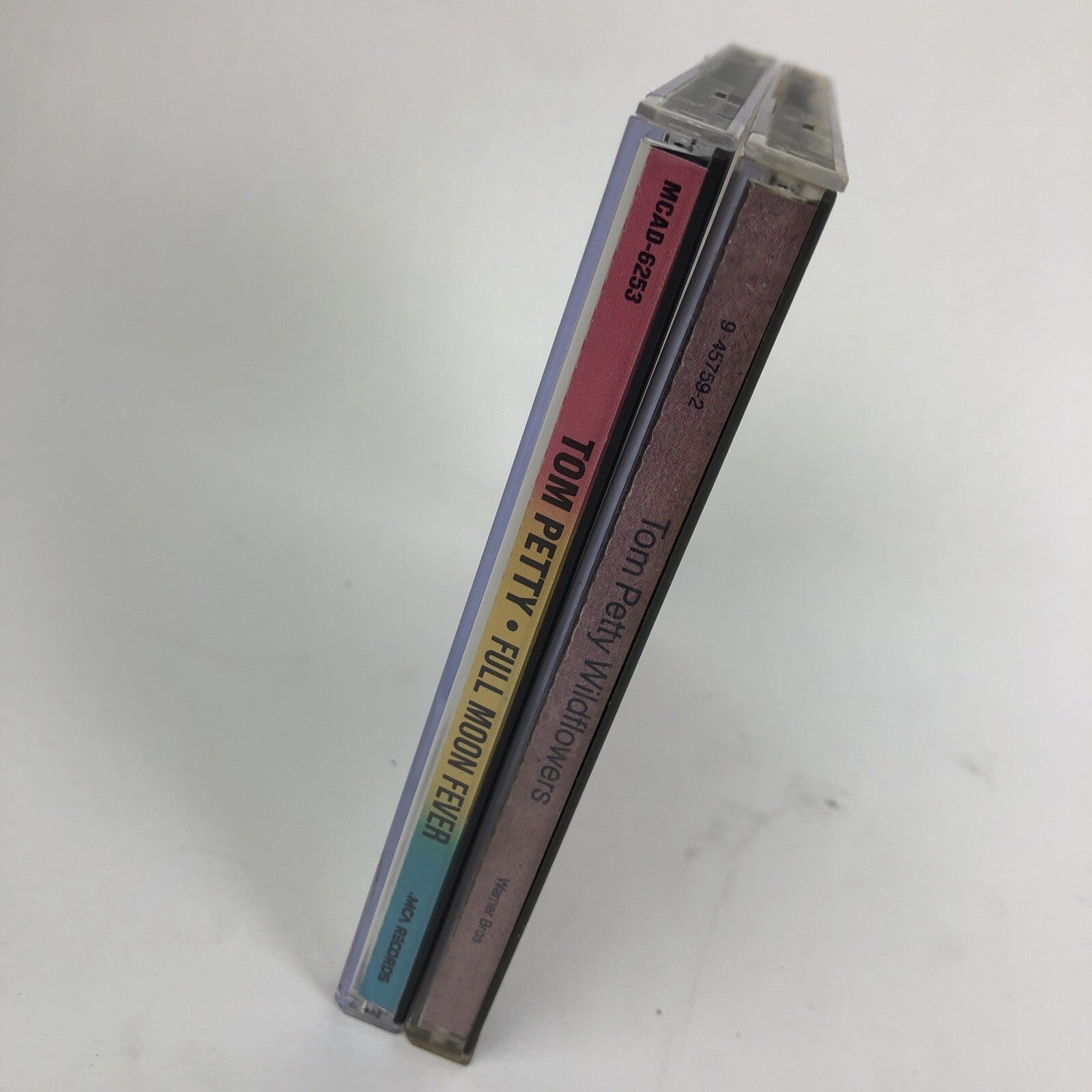 Lot of 2 x Digital Audio CD TOM PETTY Wildflowers, 94' + Full Moon Fever, 89' #1