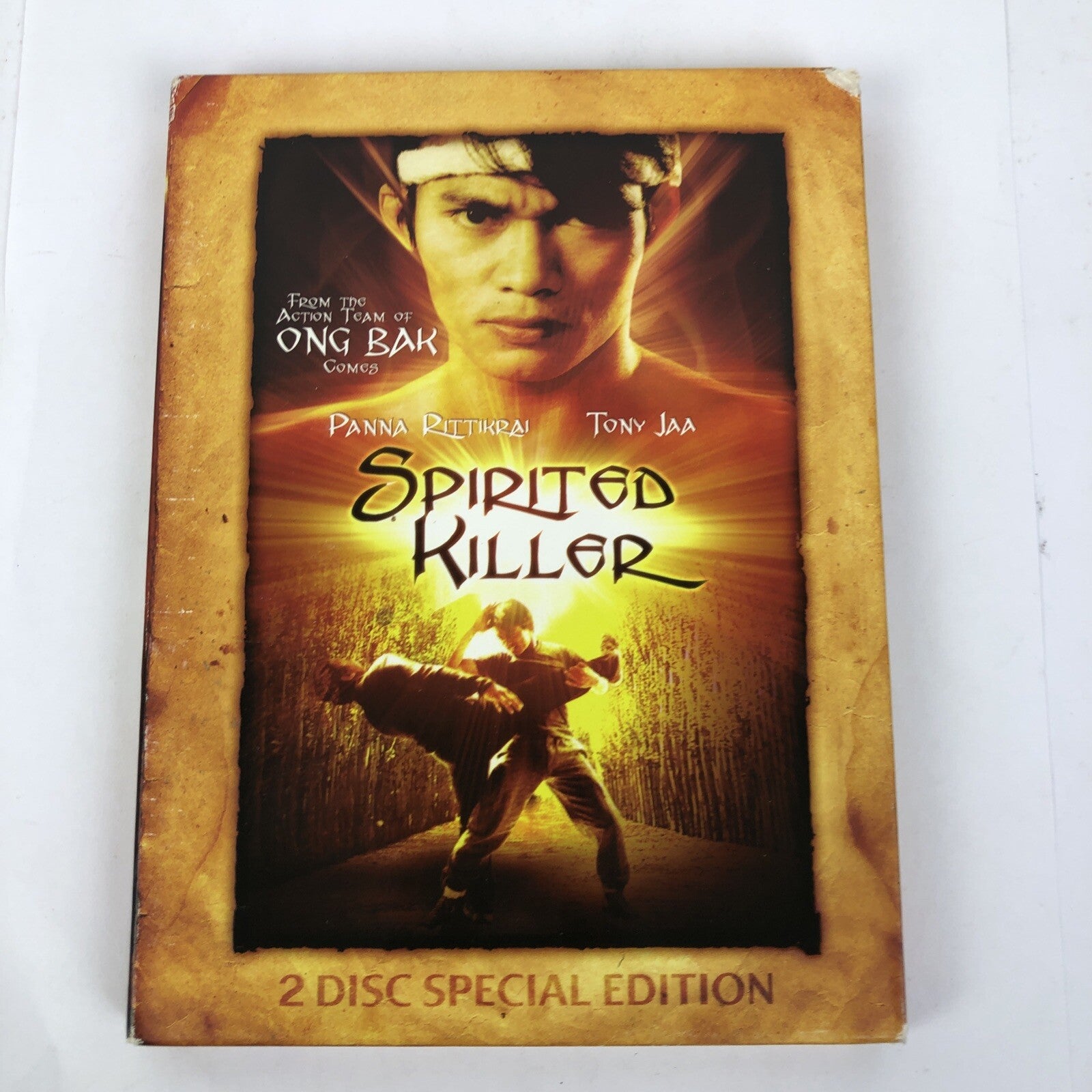Spirited Killer ( DVD Video , 2006, 2-Disc Special Edition ) Tony Jaa MINT Discs