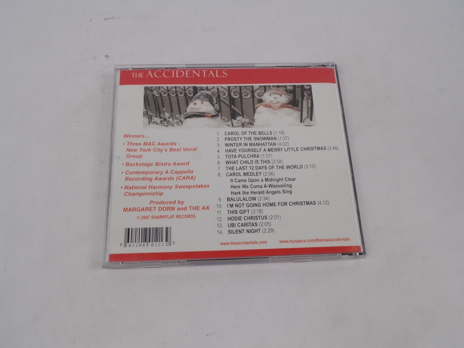 The Accidentals Im not going home for Christmas Carol This Gift CD#68