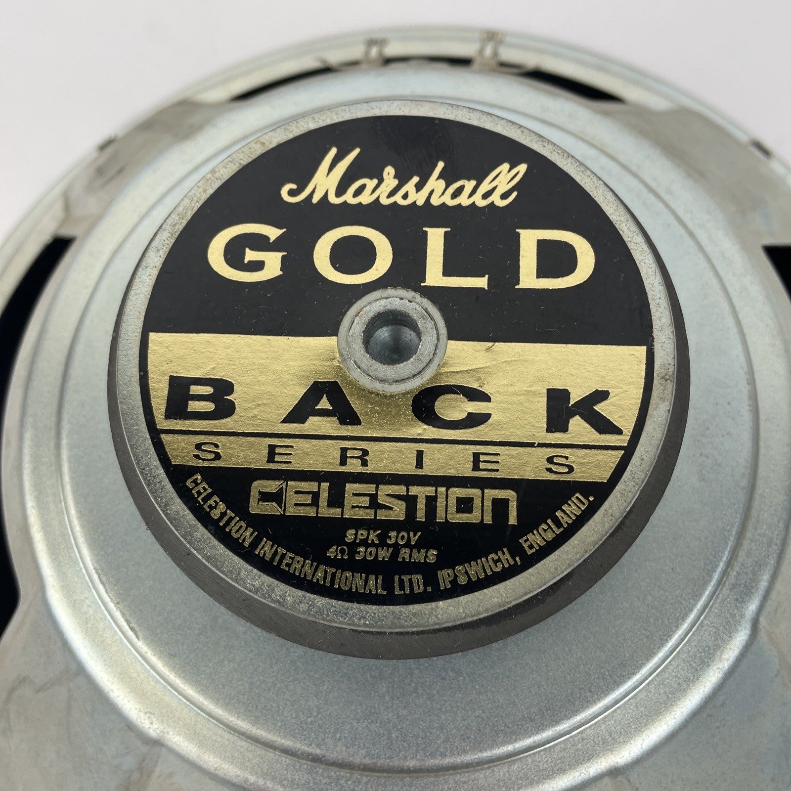 Marshall Gold Back SPK 30V Guitar Amplifier 10" 4 Ohm Replacement Speaker VGC