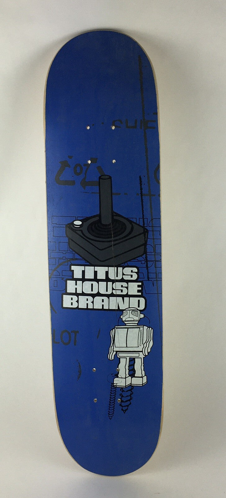 Titus Skateboards Joystick Skateboard deck 2001 - Germany - 7.75 x 31.25"