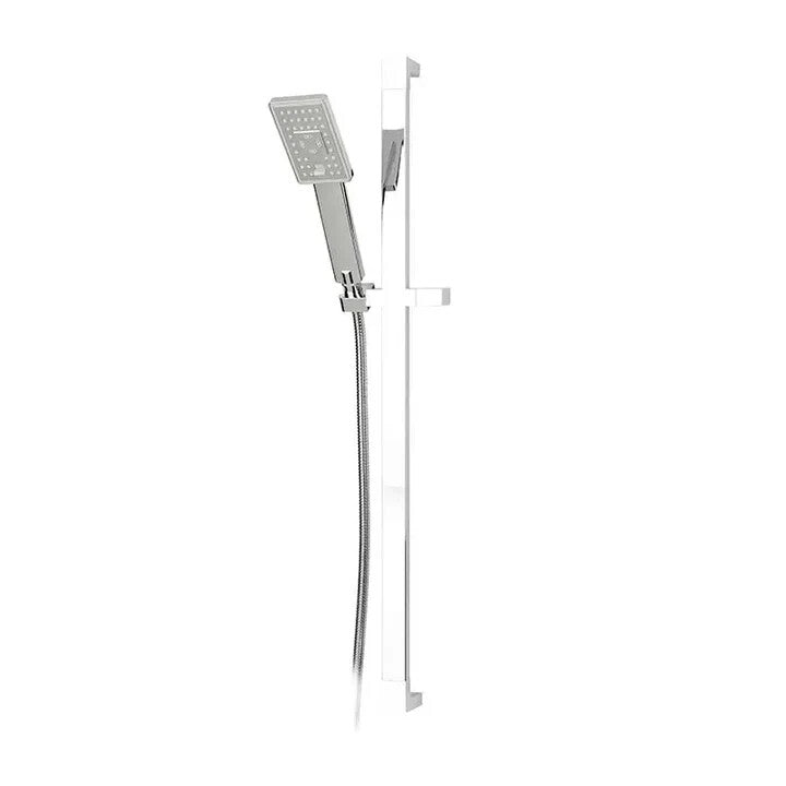 Rubi RAF120CC Kit Of Rectangle Sliding Shower Bar with 3 Jets ha