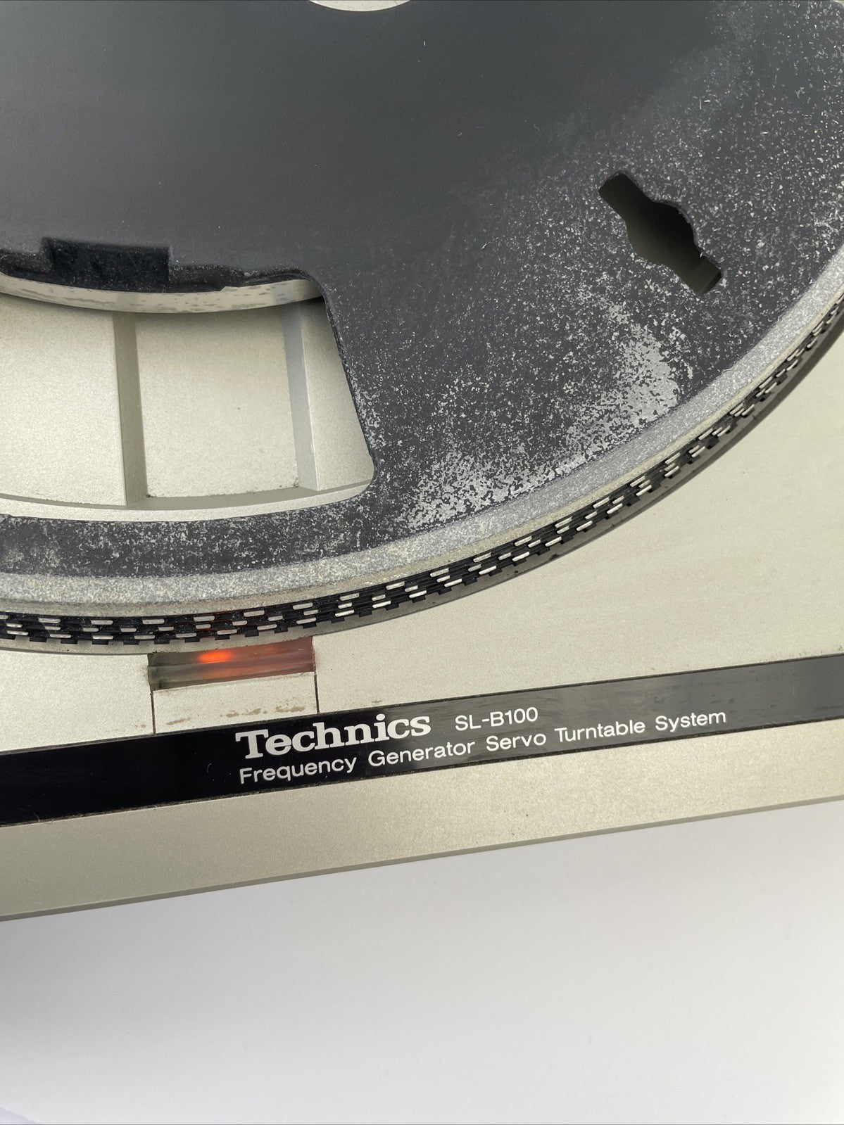 Technics SL-B100 Turntable w Audio Technica TC150EP Stylus For Parts or Repair