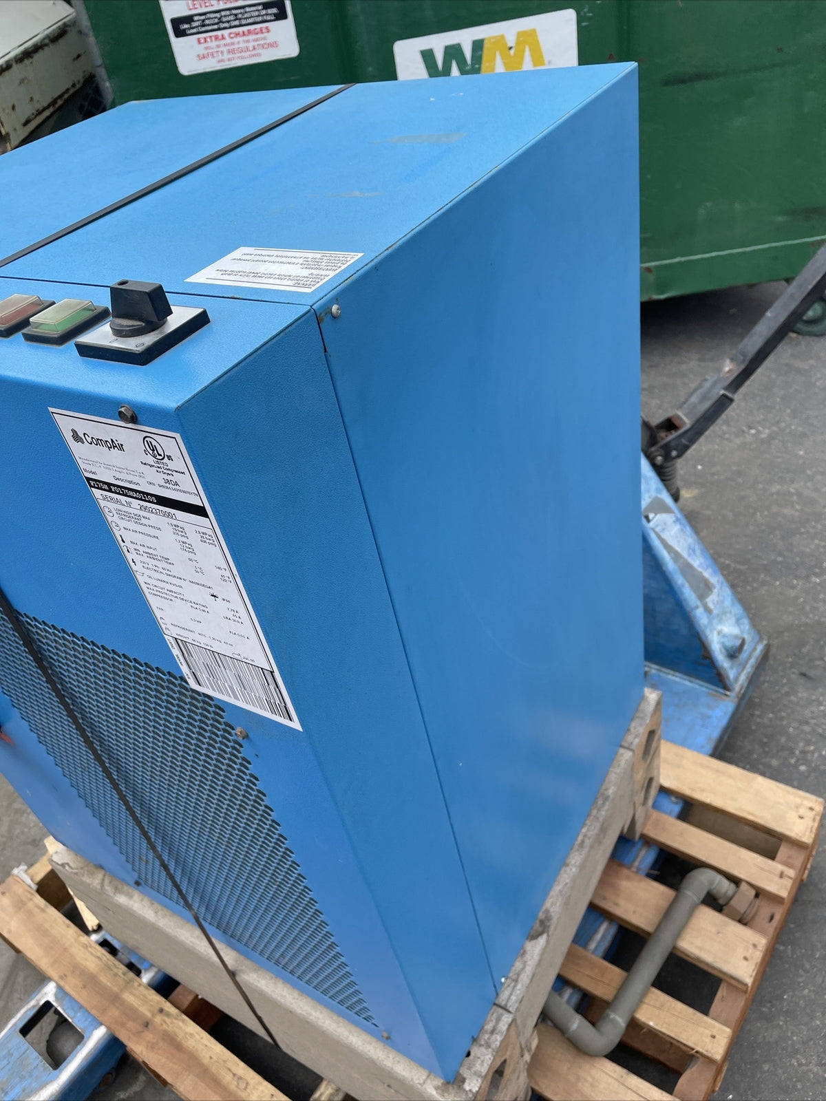 Compair F175H F0175HA0110S Refrigerated Compressed Air Dryer 38DA - SEE IMAGES