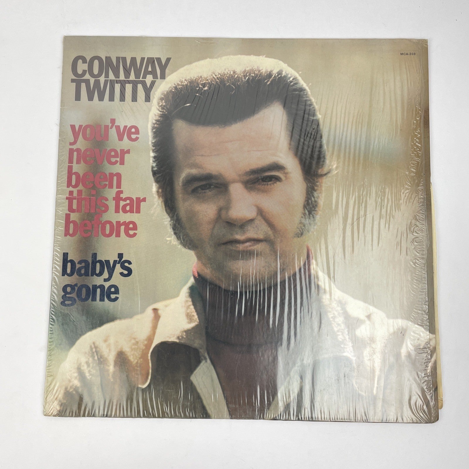 CONWAY TWITTY : You've Never Been This Far Before (Vinyl LP MCA Records) VGC