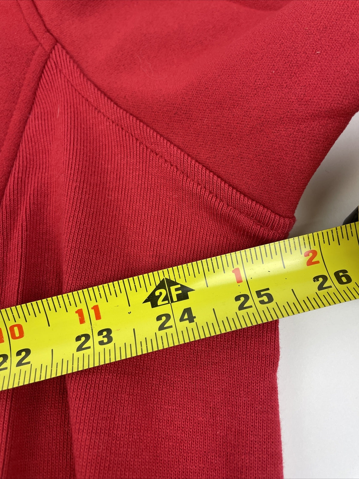 Ashworth weather Systems Maryland Red Mens Medium 1/4 Zip Jacket Wind Resistant