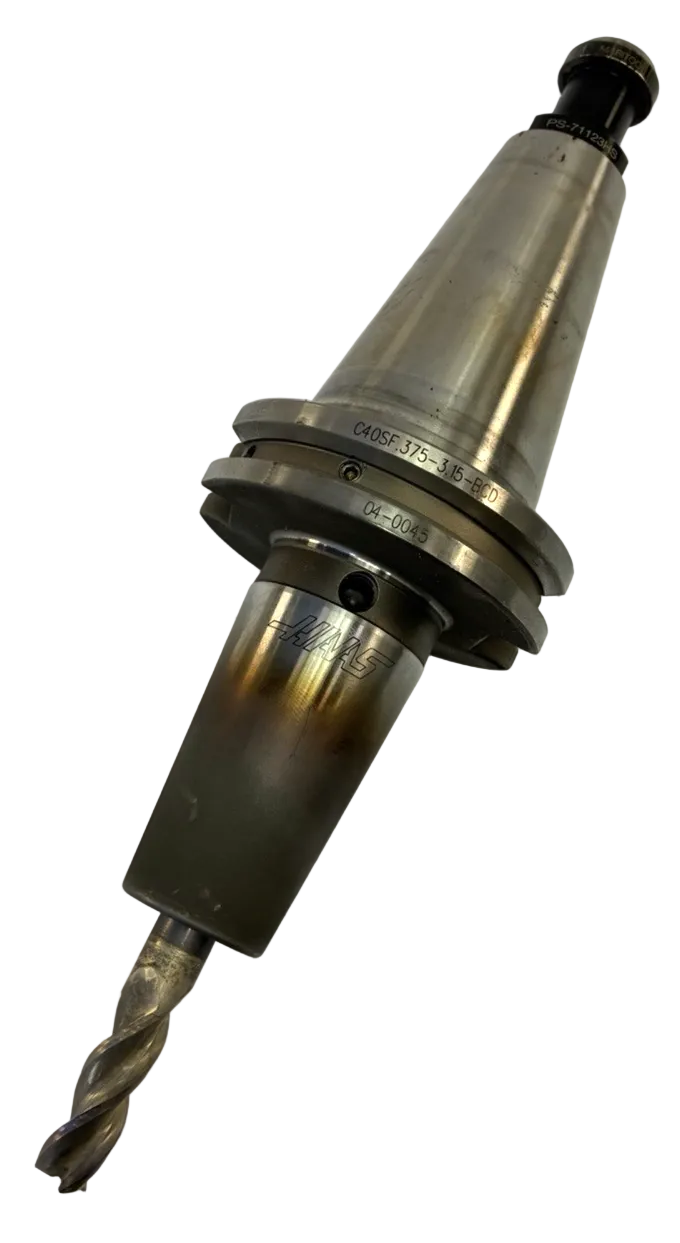 Haas 04-0045 CT40 3/8" Shrink Fit Tool Holder 3.15" TSC 25K RPM CAT40