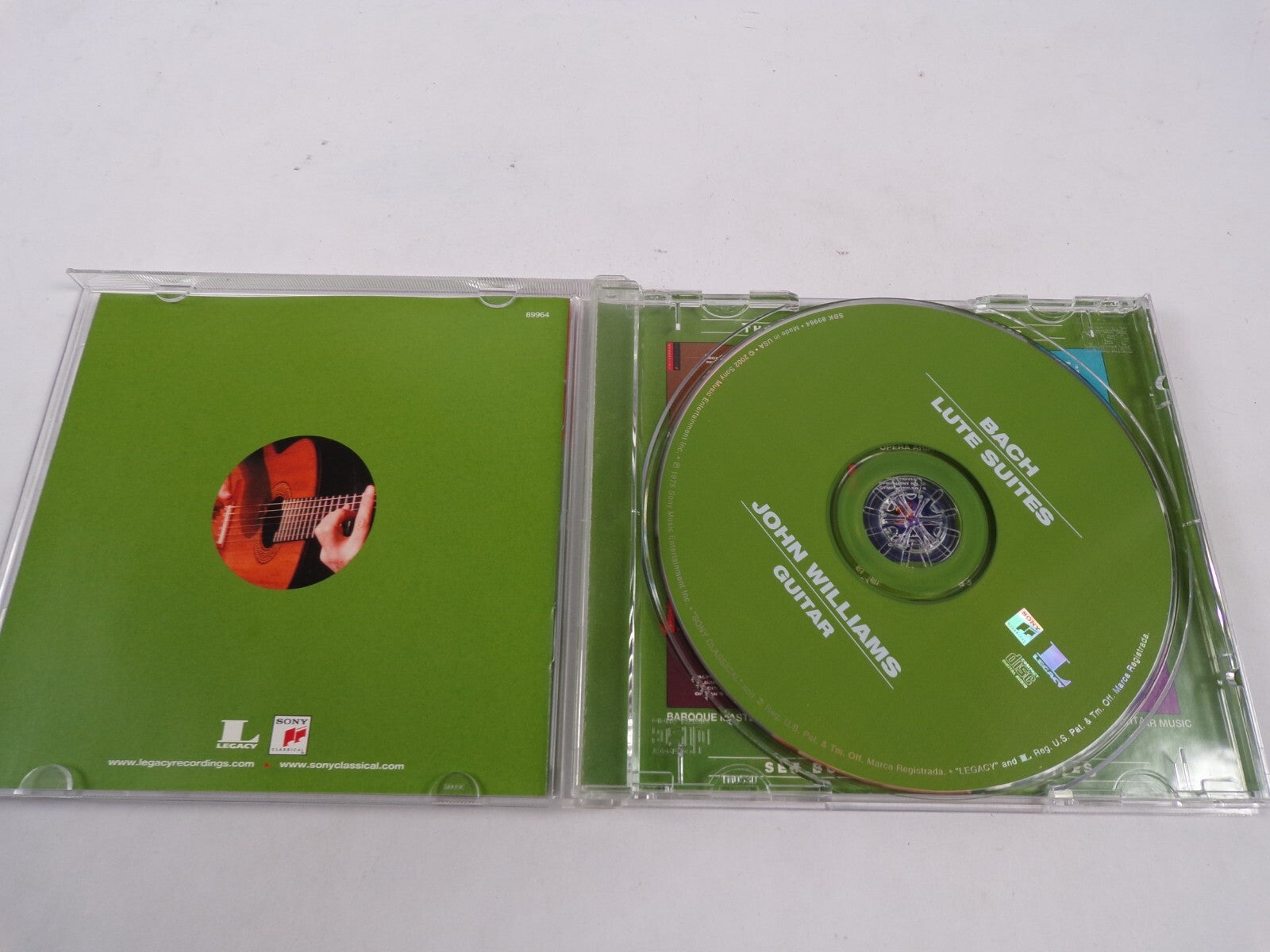 Bach Lute Suites John Williams CD#44