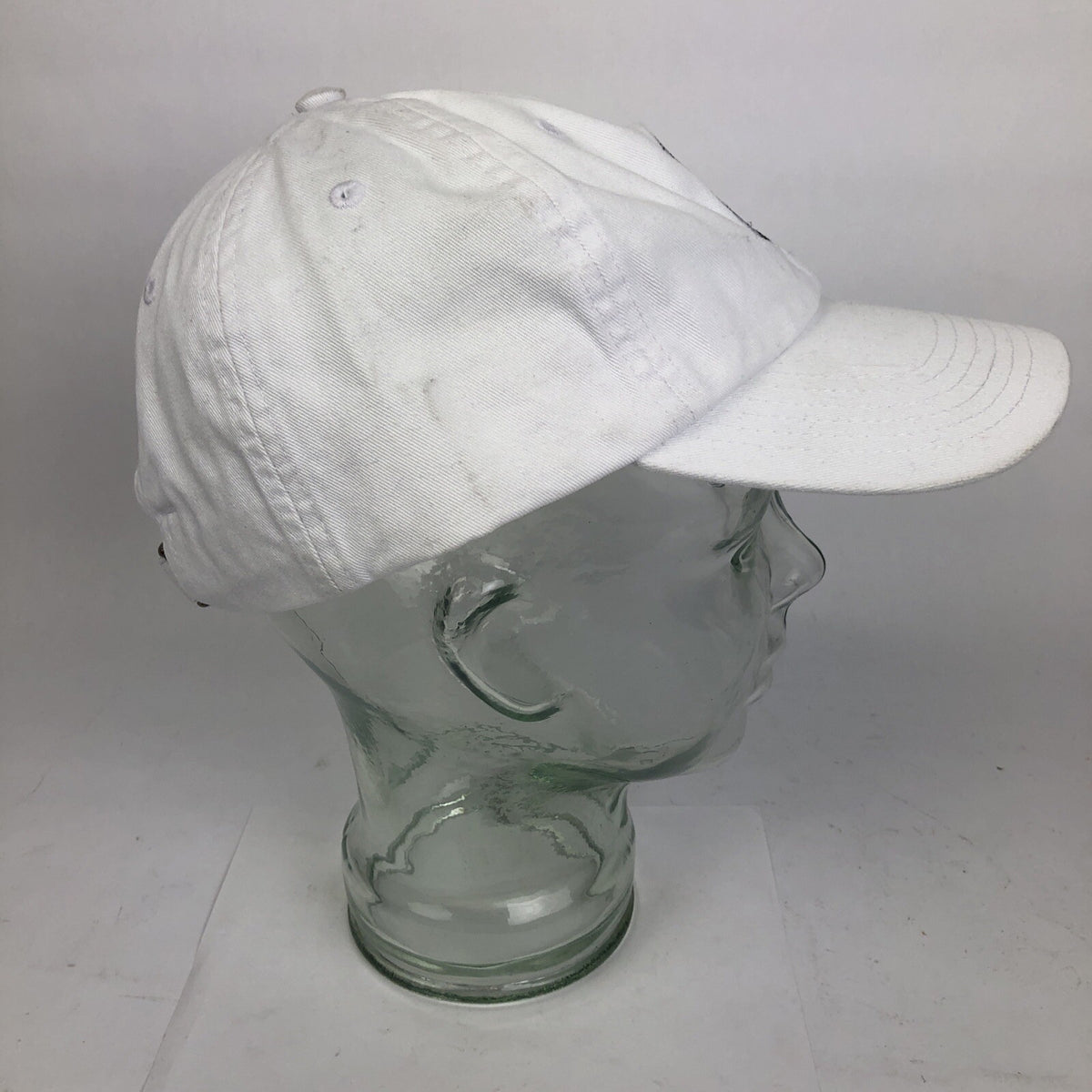 Champion Authentic Athletic-wear OSFA Adjustable White #1 Finger Logo Cotton Hat