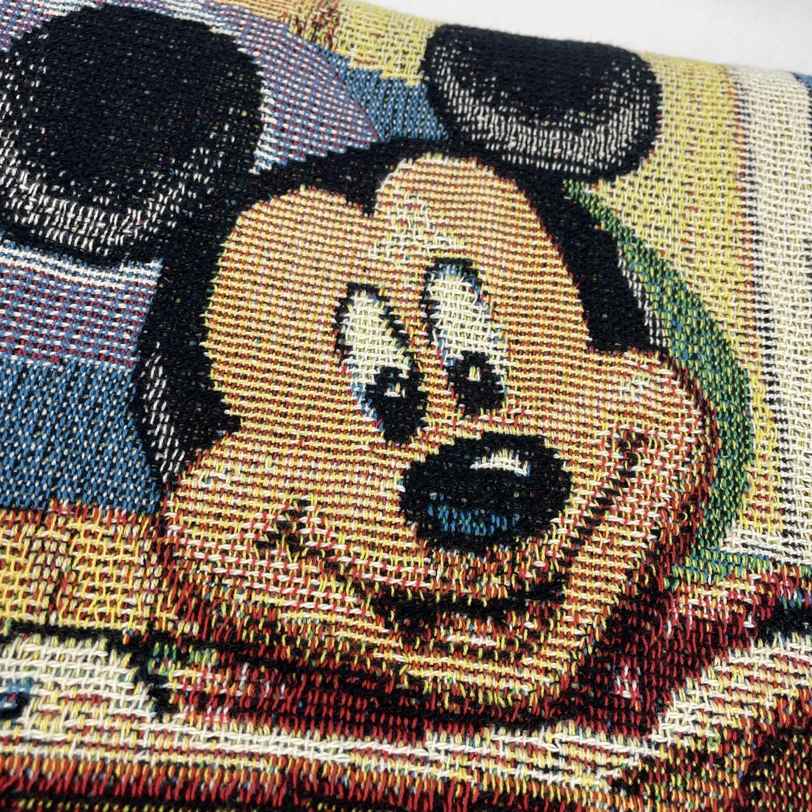 Disney Blanket  Mickey Mouse  Resort 50”x60” Tapestry Throw Afghan Winter Pluto