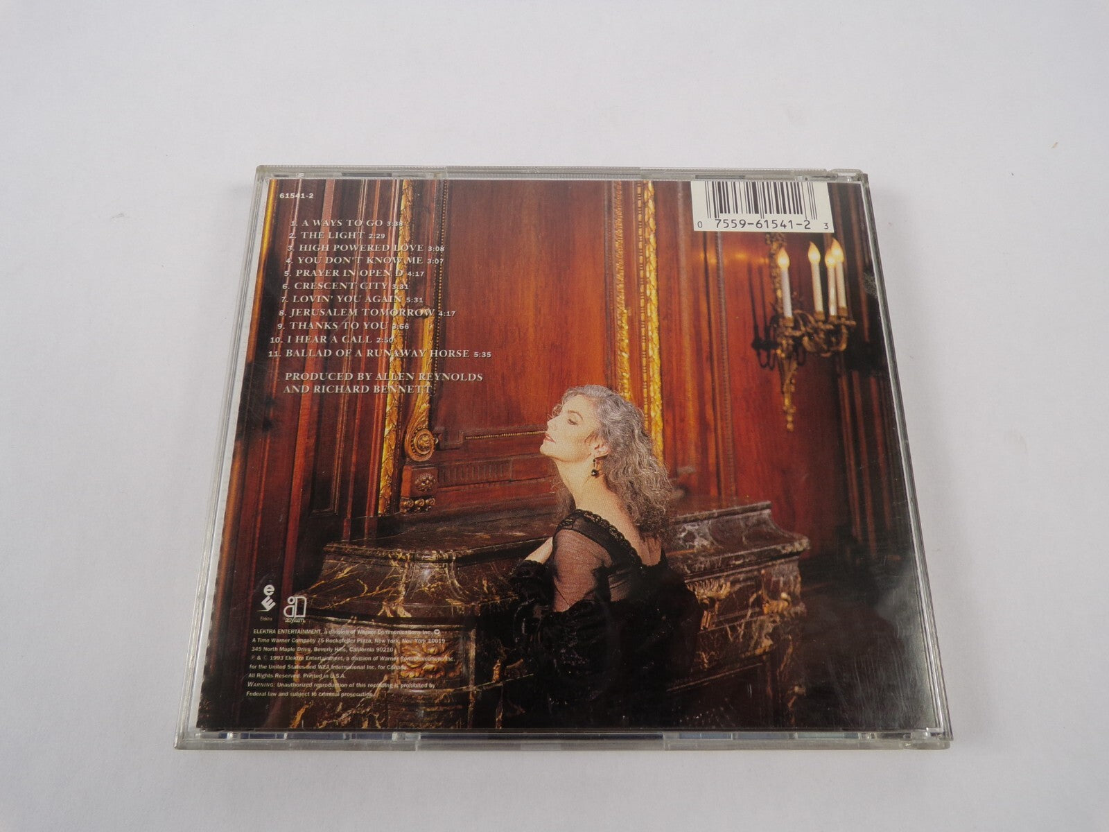 Emmylou Harris Cow Girl S Drayer A Ways To Go The Light High Powered Love CD#59