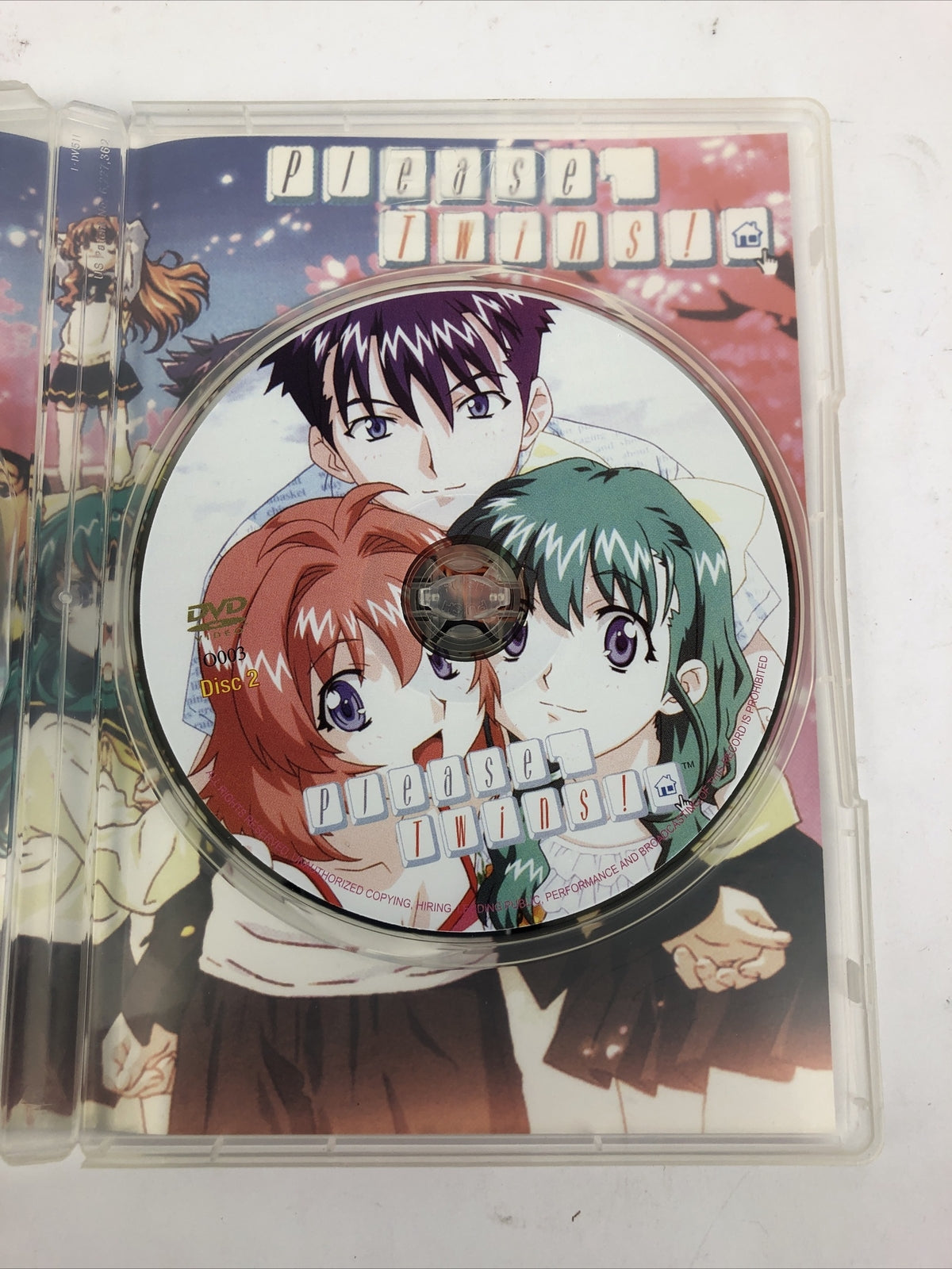 " Please Twins " Anime - Japanese / English Episodes 1 - 13 ( DVD Video ) MINT