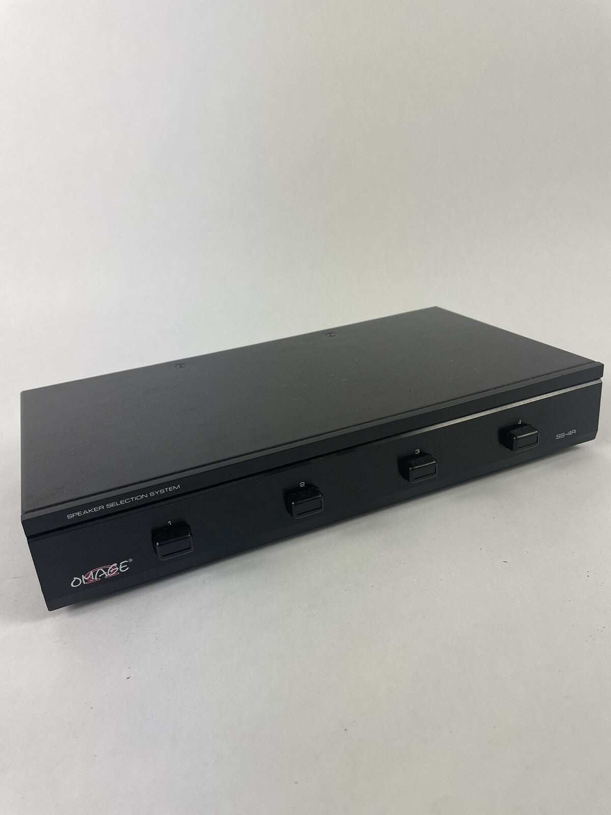Omage SS-4R Standard Speaker Selector for 4-Pairs of Speakers