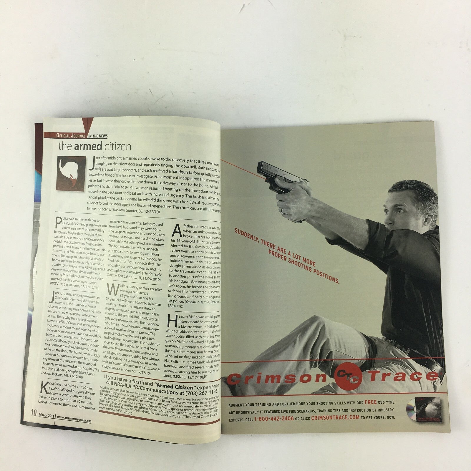 April 2008 American Rifleman Magazine New Guns & Gear 08 .327 Federal Magnum