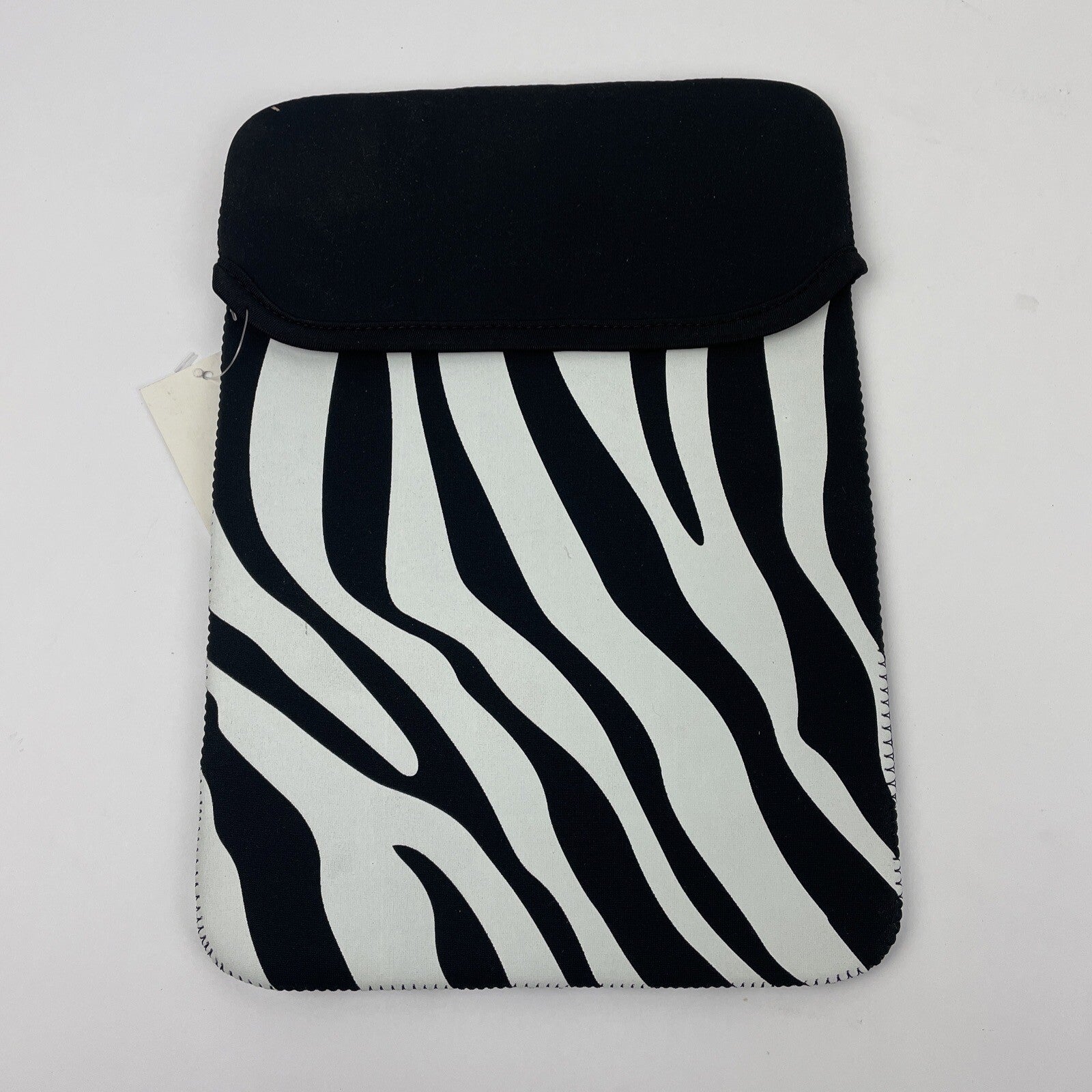 NEW Rockland iPad Reversible Sleeve Neoprene Slimline Design 8" X 11" ZEBRA BLK