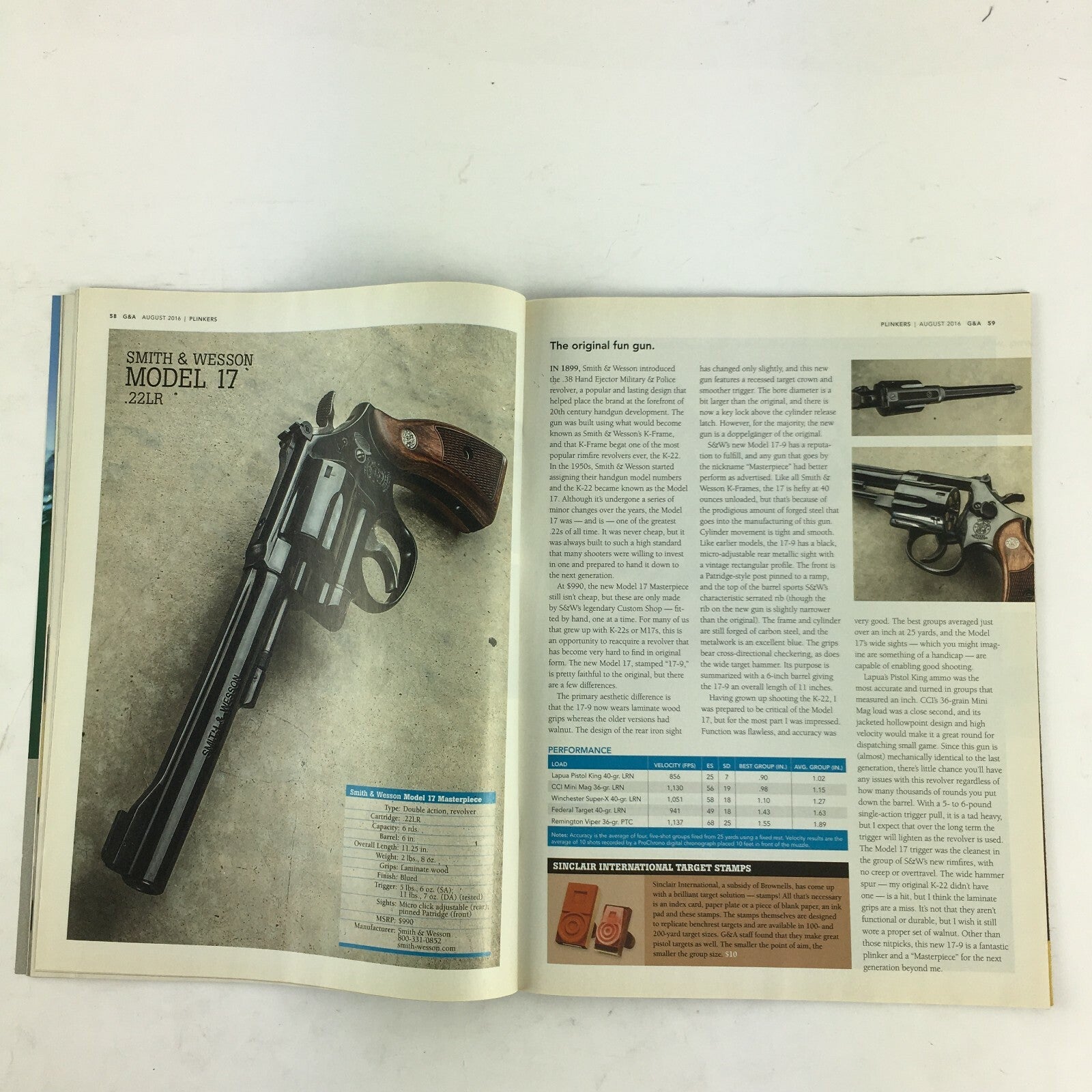 August 2016 Guns & Ammo Magazine V7 Lighter & Now with M-Lok .300 Blk Colt 1903