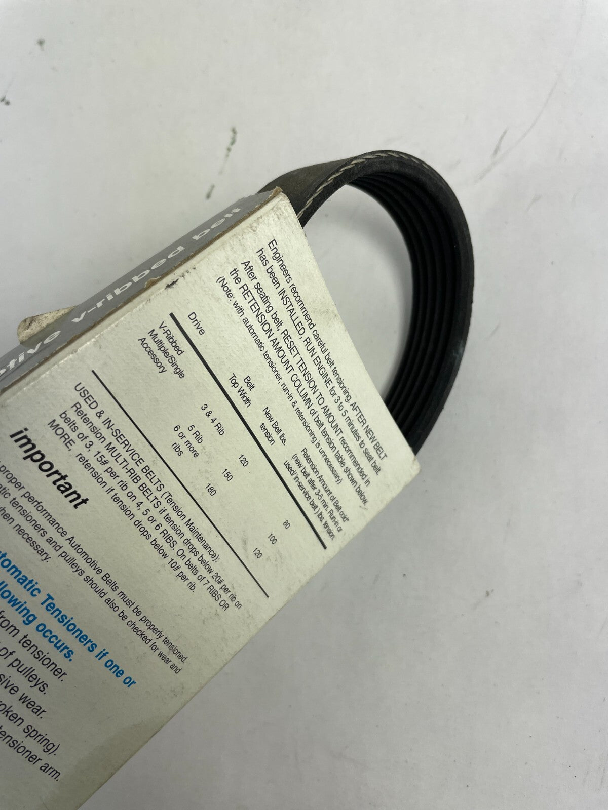 Dayco Drive Rite 5060360DR 360K6DR 6-rib serpentine belt OEM automotive accessory drive replacement belt EPDM rubber engine belt A10