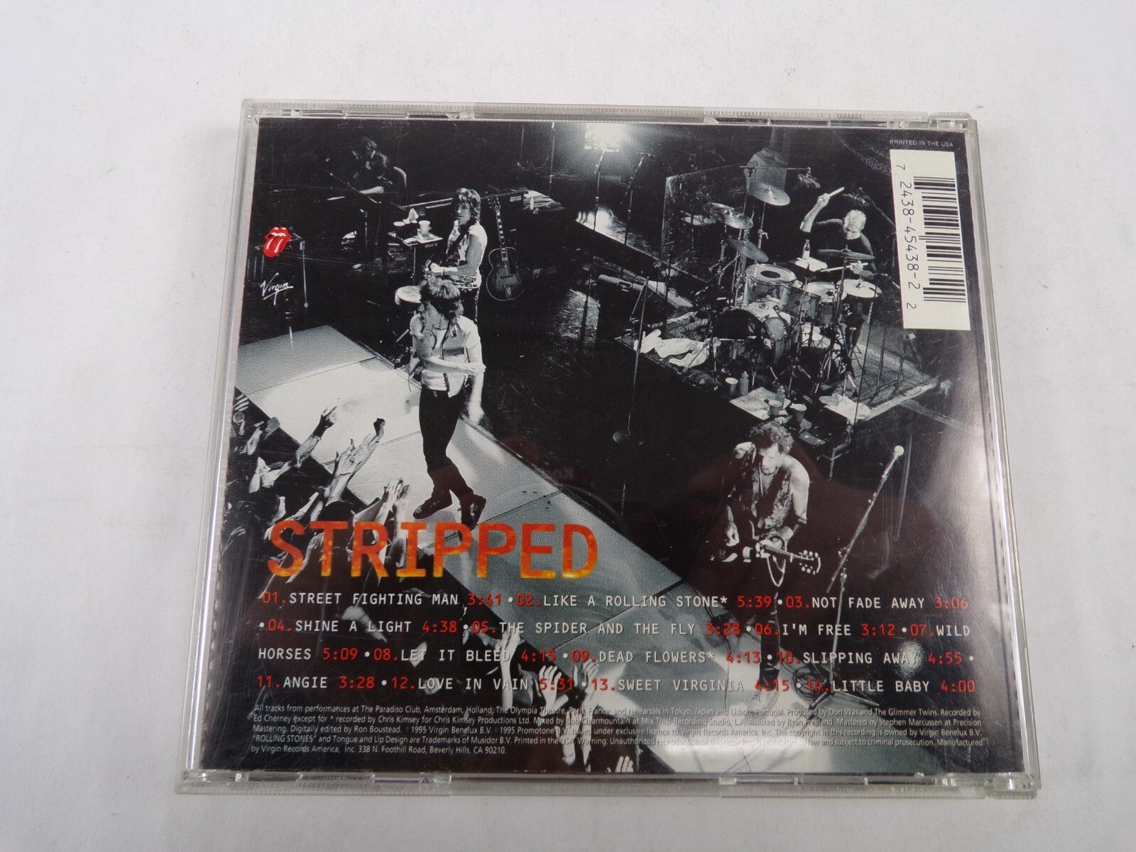 The Rolling Stones Stripped Street Fighting Man Like A Rolling Stone CD#57