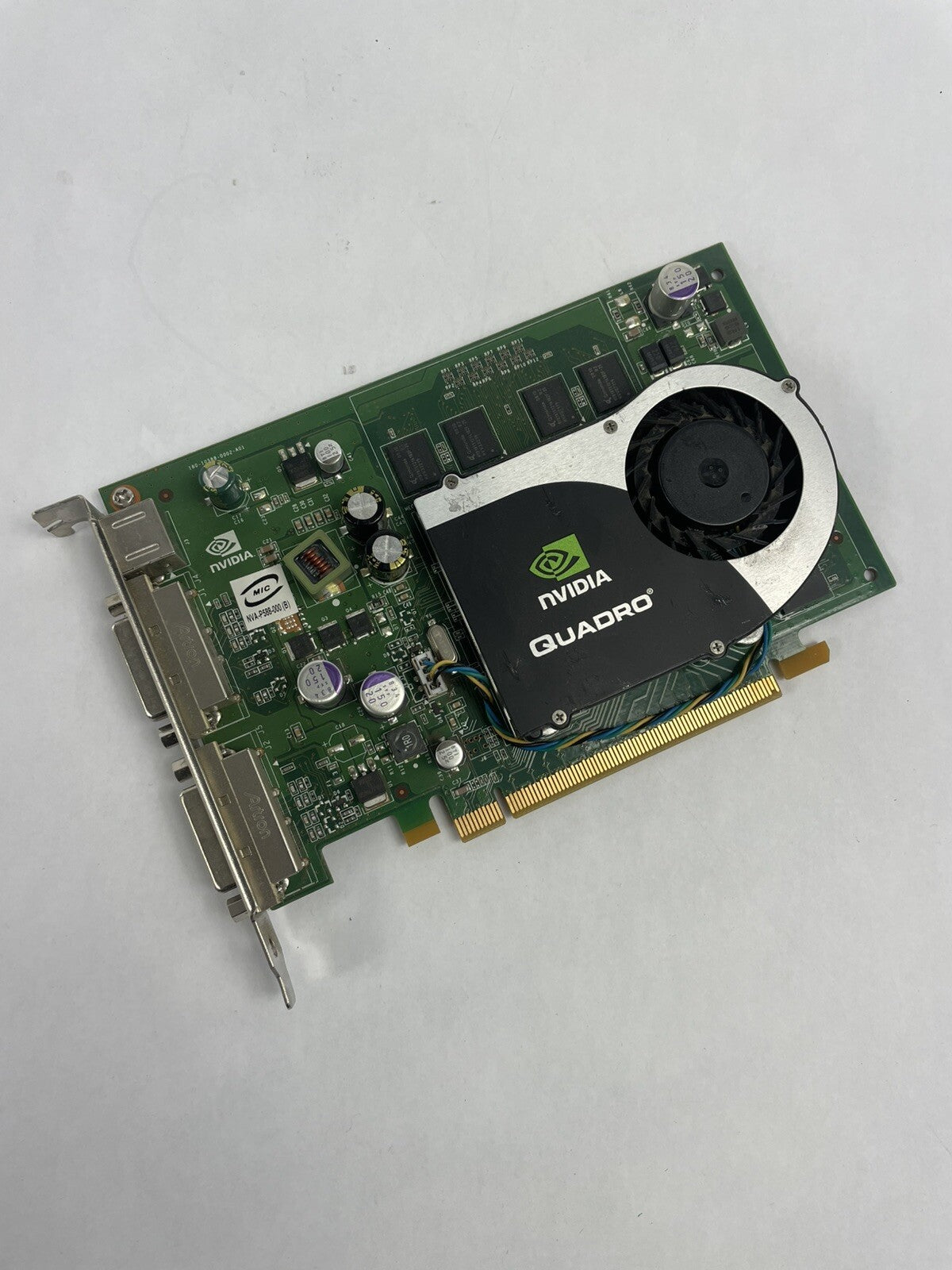 NVIDIA Quadro DCV-00343-N2-GP Video Card QUADRO FX370 DC12V 0.19A 0851HY