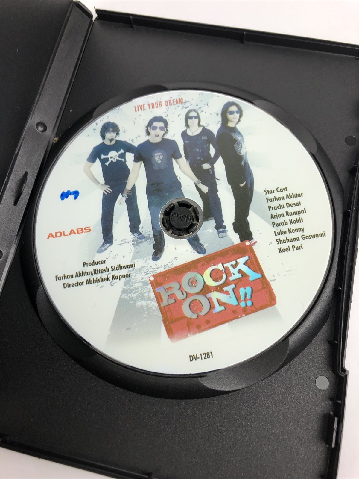 ROCK ON - FARHAN AKHTAR, SHAHANA -BOLLYWOOD DVD Video - MULTI SUBTITLES VGC