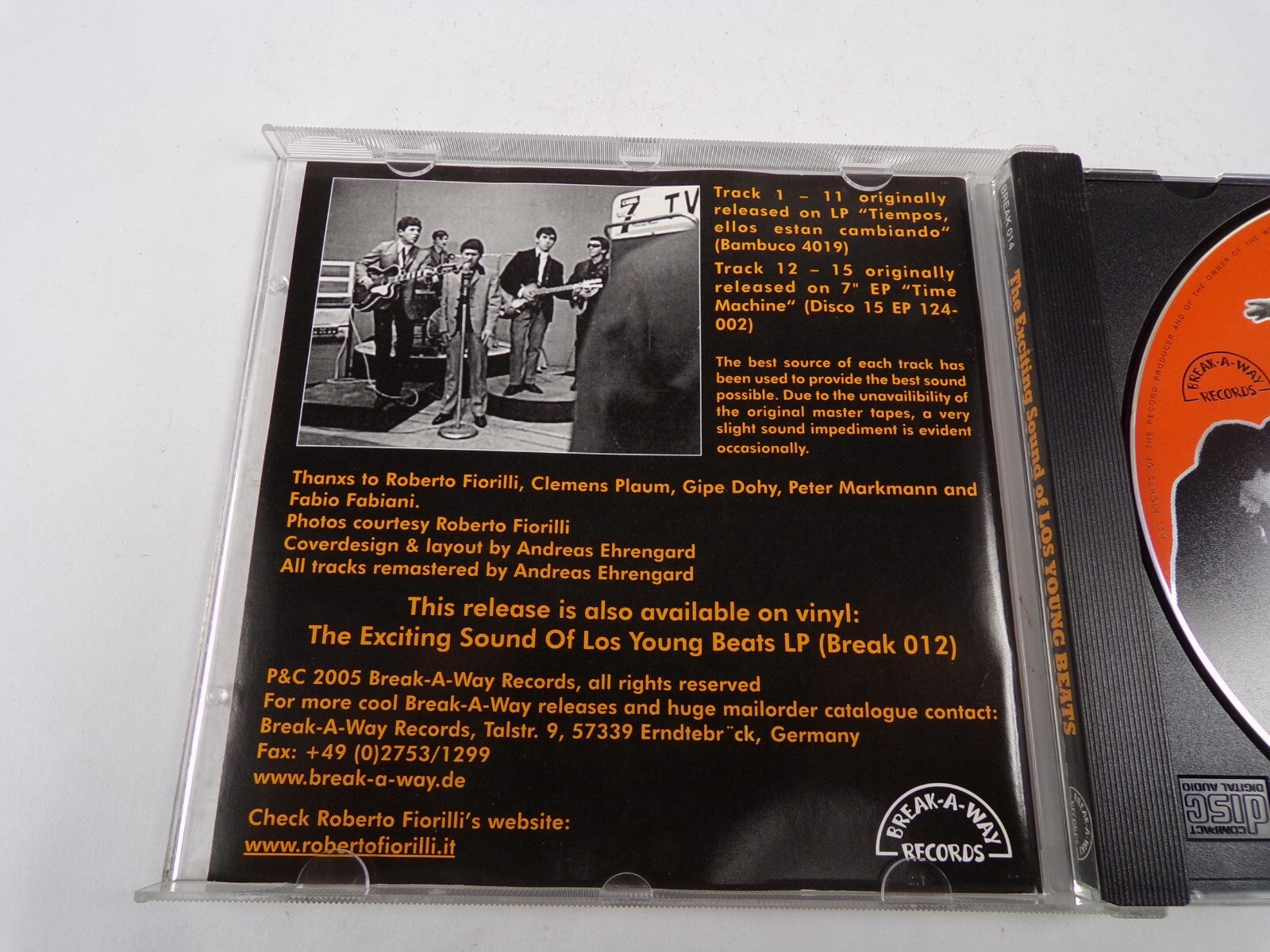 The Exciting Sound Of Los Young Beats Baby Please Don't Go Hearts Of Stone CD#21