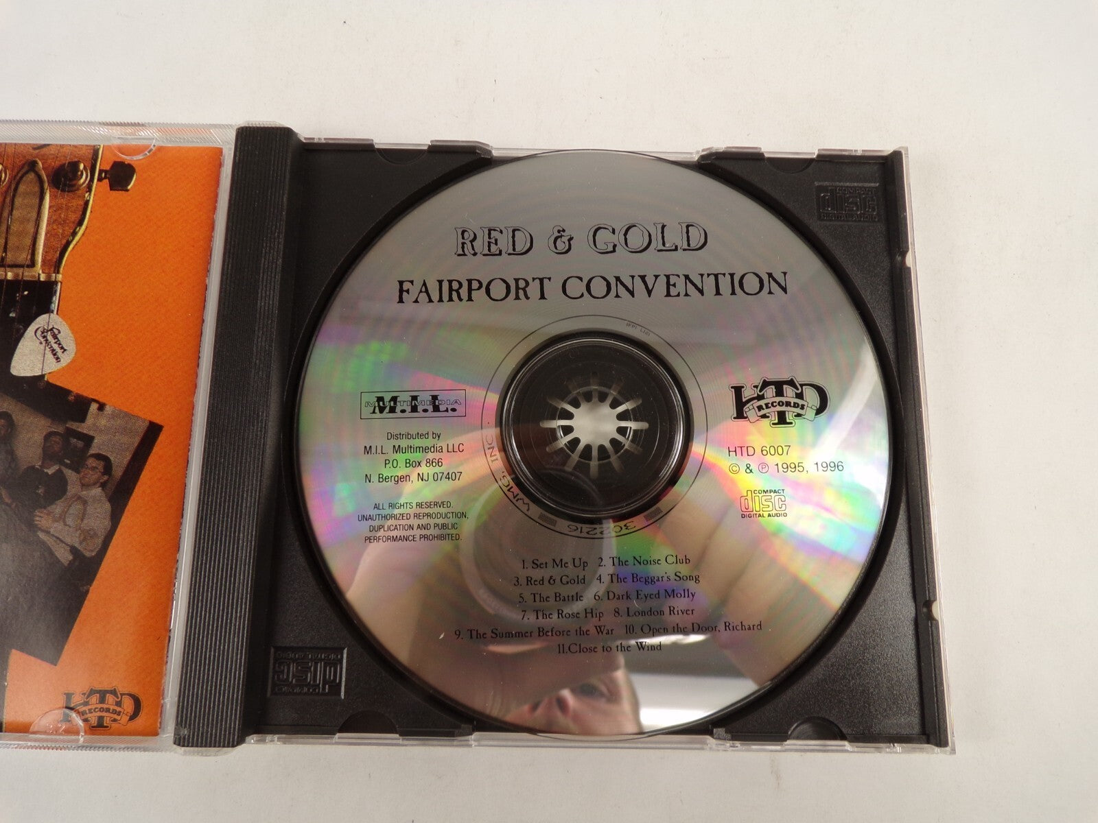 Fairport Convention Red & Gold Set Me Up The Noise Club The Rose Hip CD#52