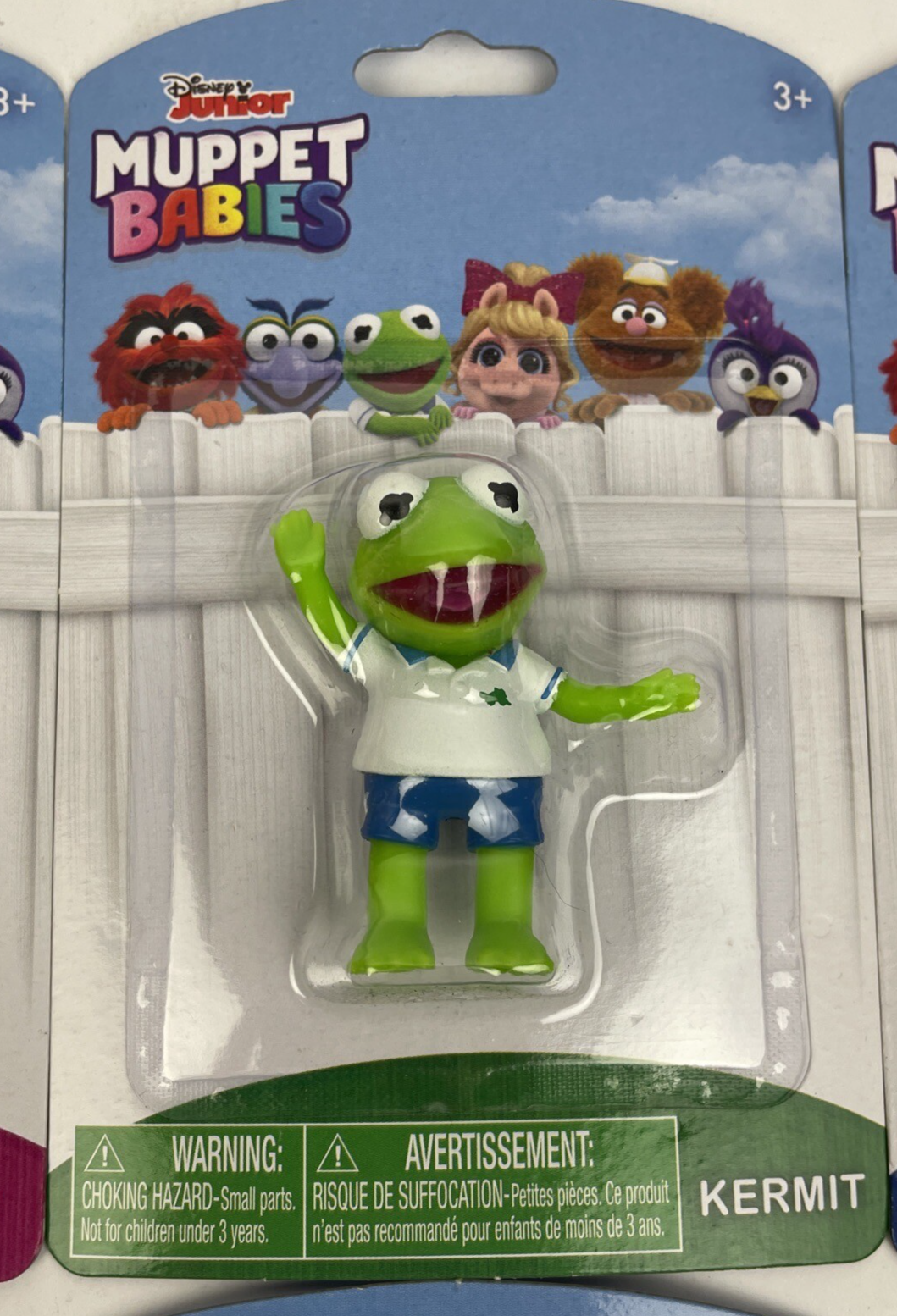 6 x Disney Junior Muppet Babies Figurines Lot NIB Piggy Kermit Gonzo Fozzie ANML