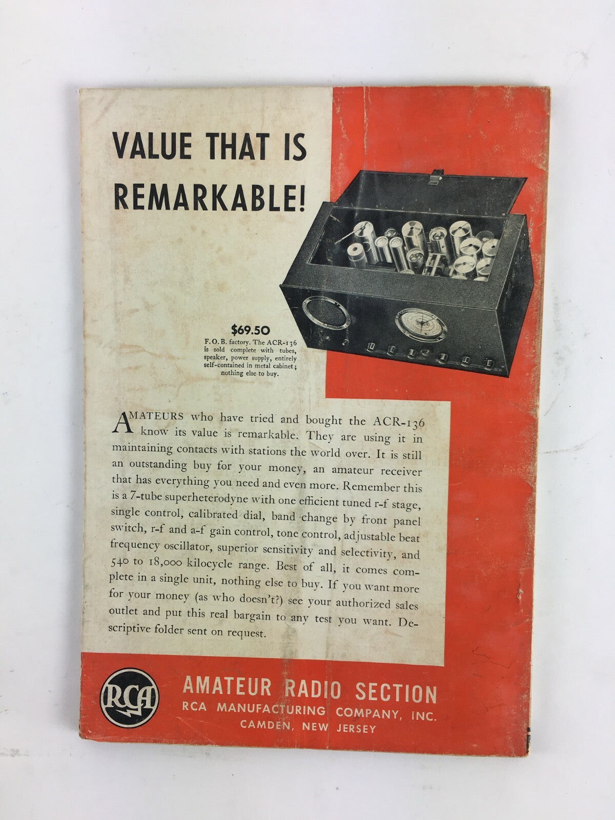 July 1935 QST Amateur Radio Magazine Equipment for the Portable Station