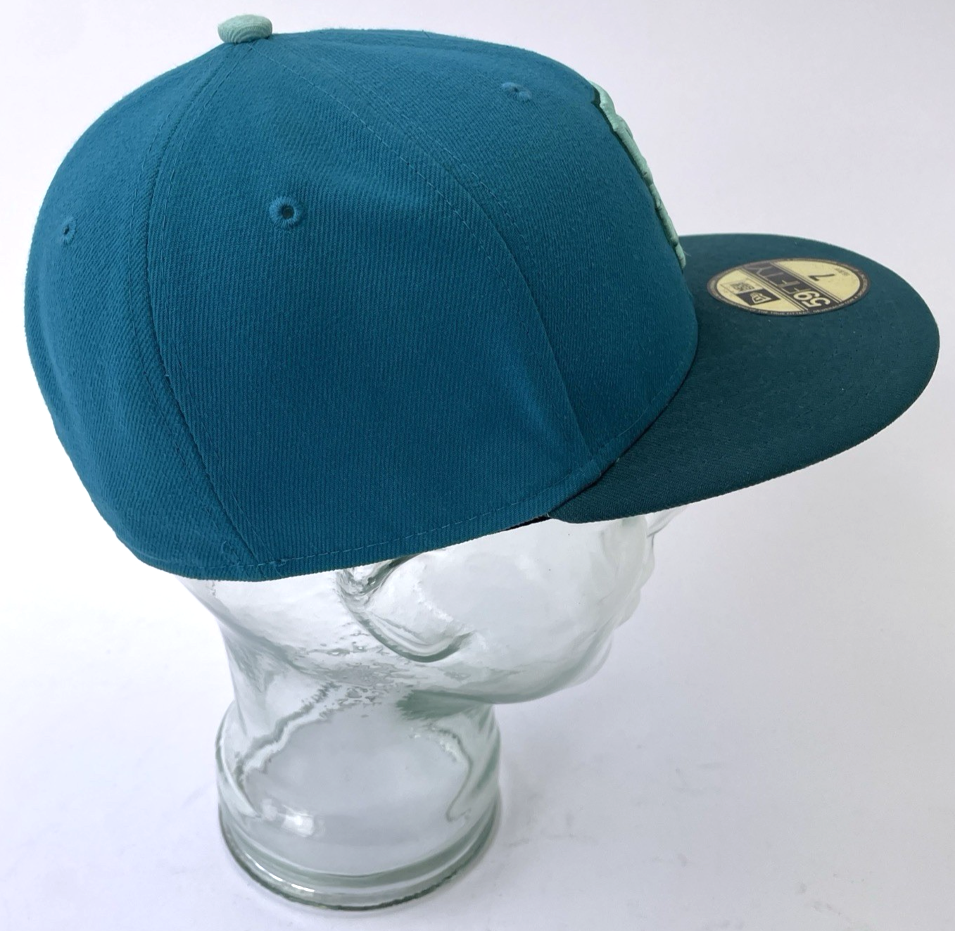 NEW ERA 59FIFTY SAN FRANCISCO GIANTS FITTED HAT SIZE 7 Turquoise Aqua Blue NWOT
