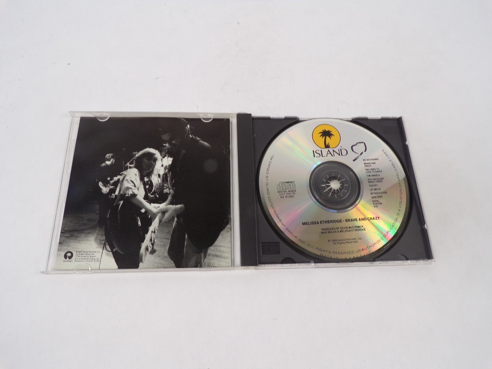 Melissa Etheridge Brave And Crazy No Souvenirs Brave And Crazy You Used CD#71