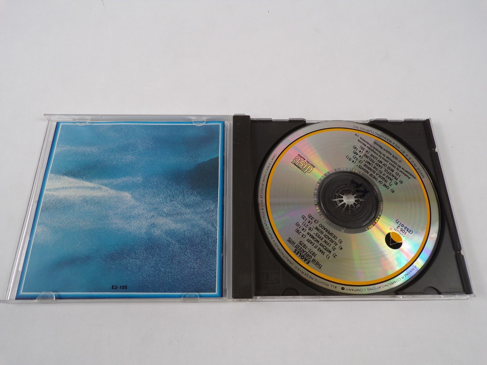 The Eagles Their Greatest Hits Take It Easy Witchy Woman Lyin Eyes Already CD#27