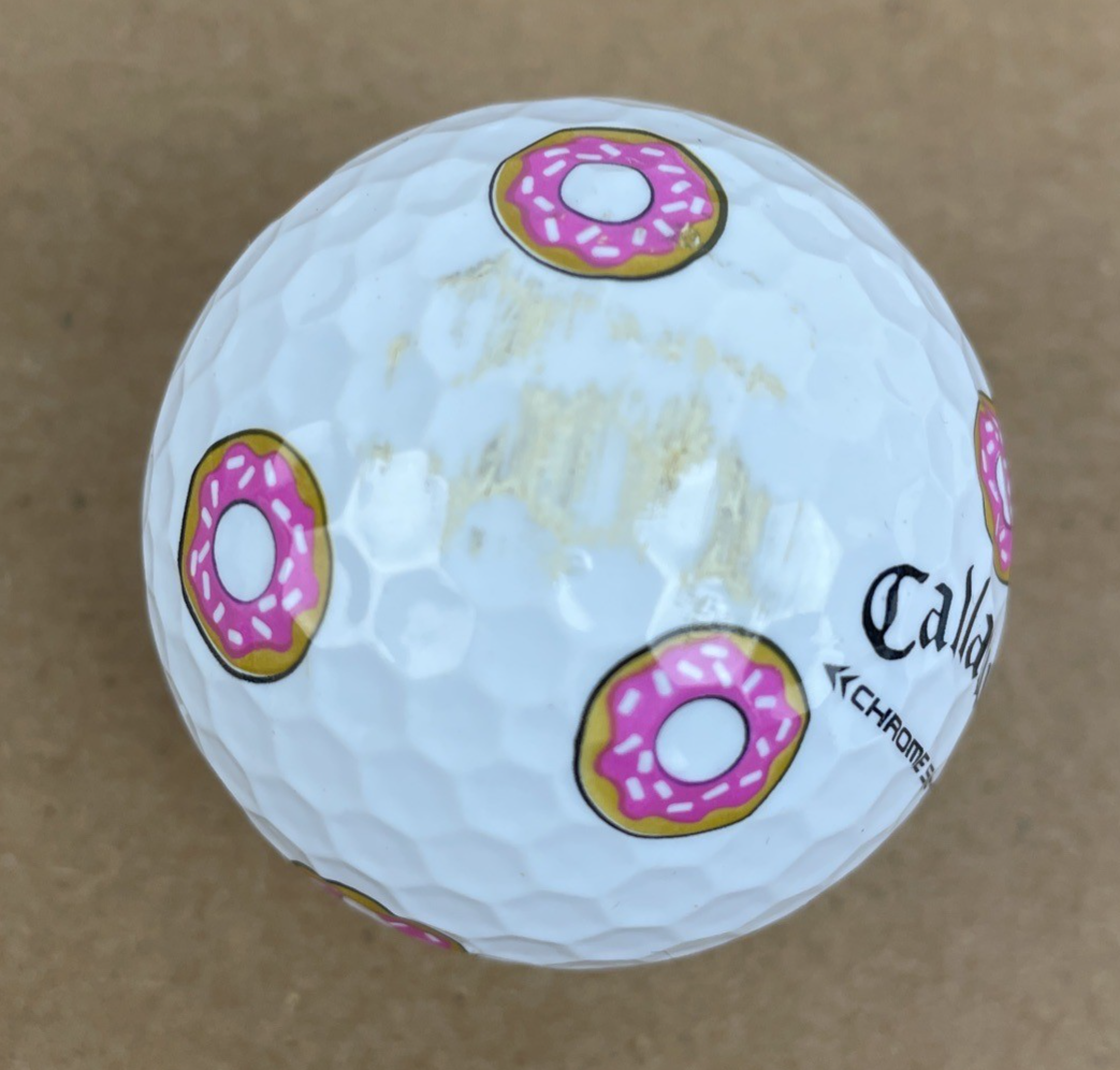 Lot of 14 x TRUVIS Callaway Chrome SERIES TURNBOX Golf Ball Hot Dog Burger Donut
