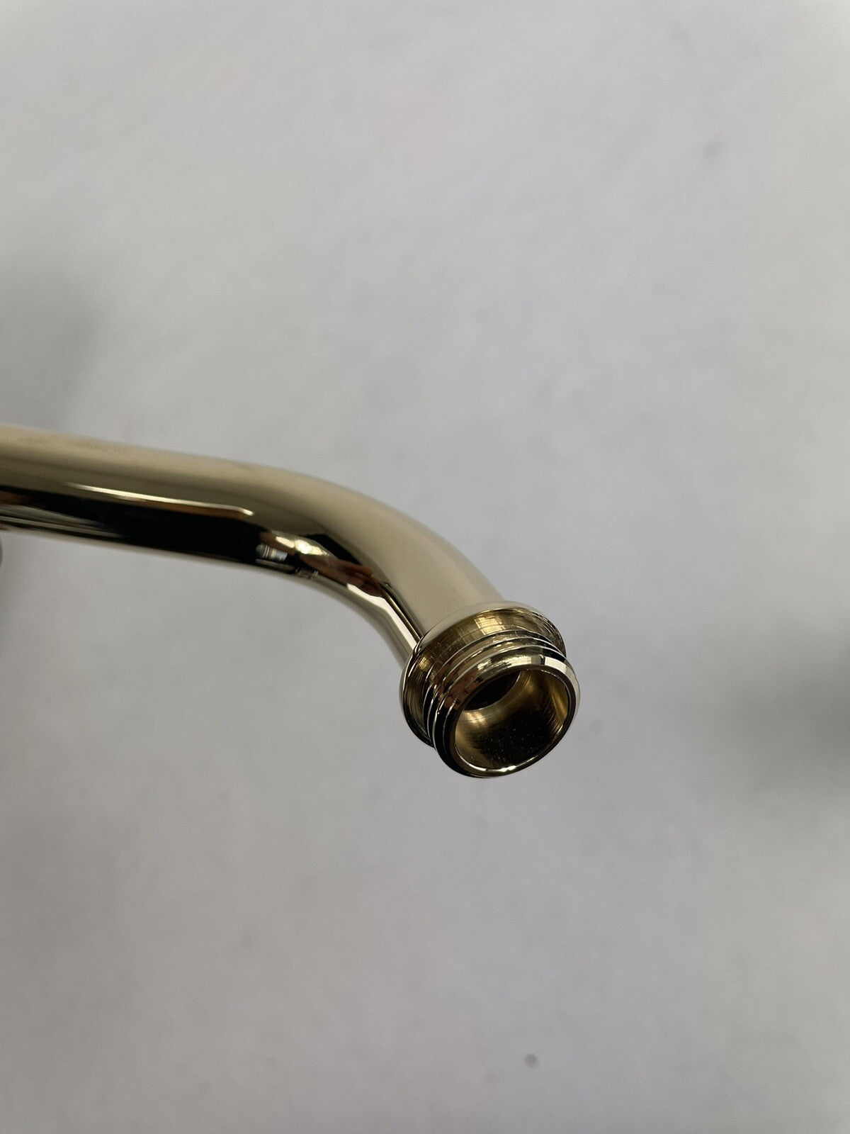 THG Paris Nickel Horizontal shower arm 45° lg: 10" Gold Polished