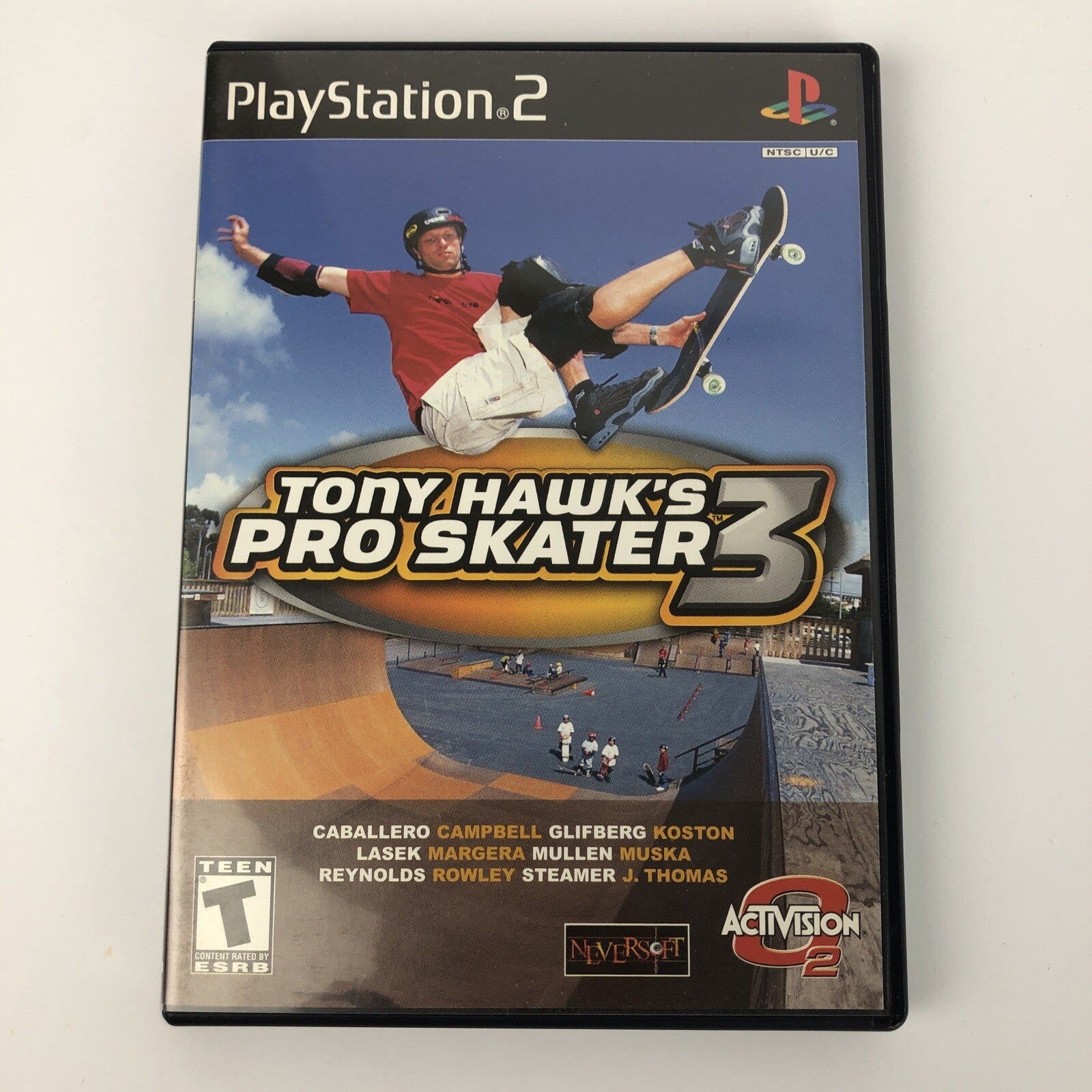Tony Hawk's Pro Skater 3 (Sony PlayStation 2, 2002) includes Manual as Pictured
