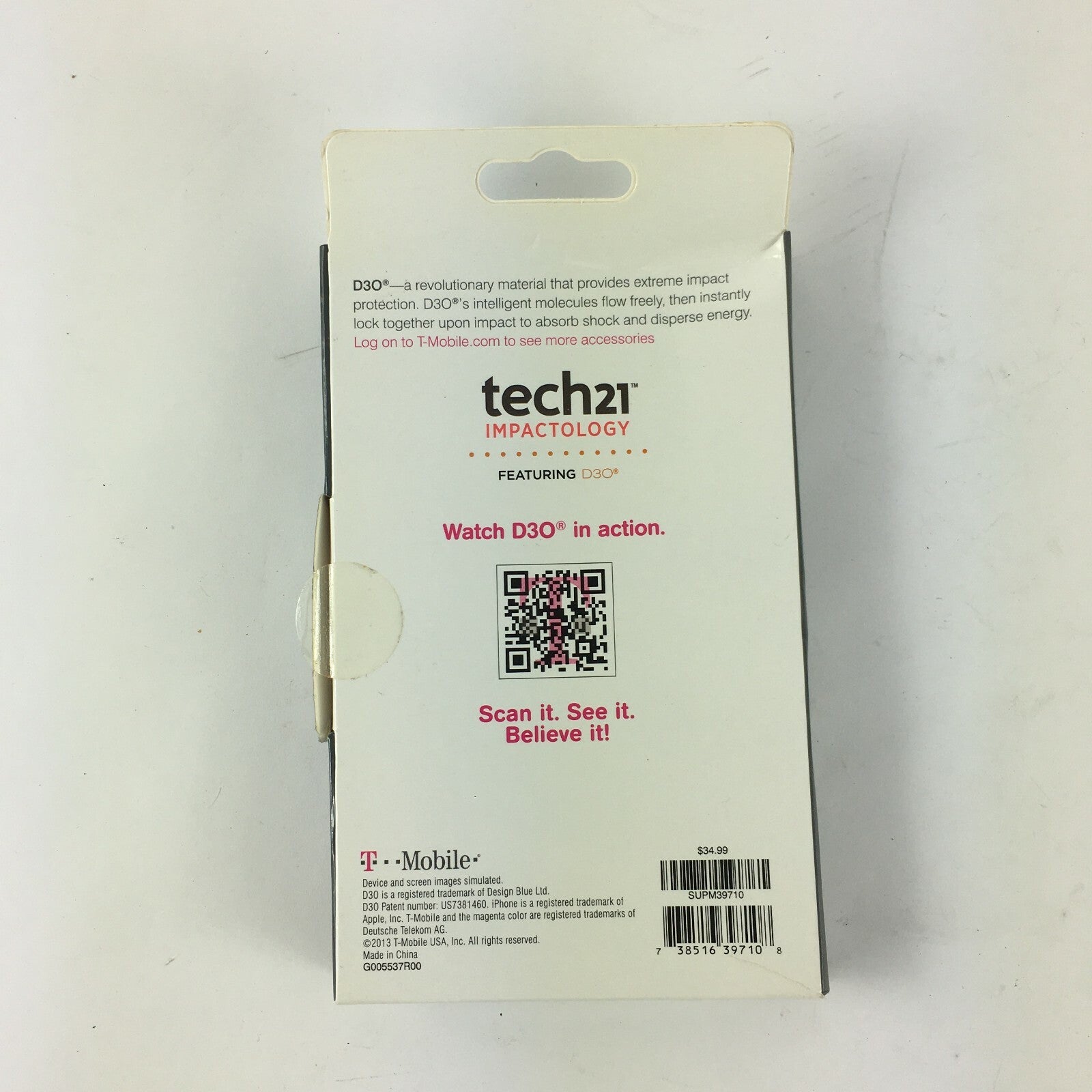 Tech 21 Iphone 5 Case with Impactology Featuring D3O T1