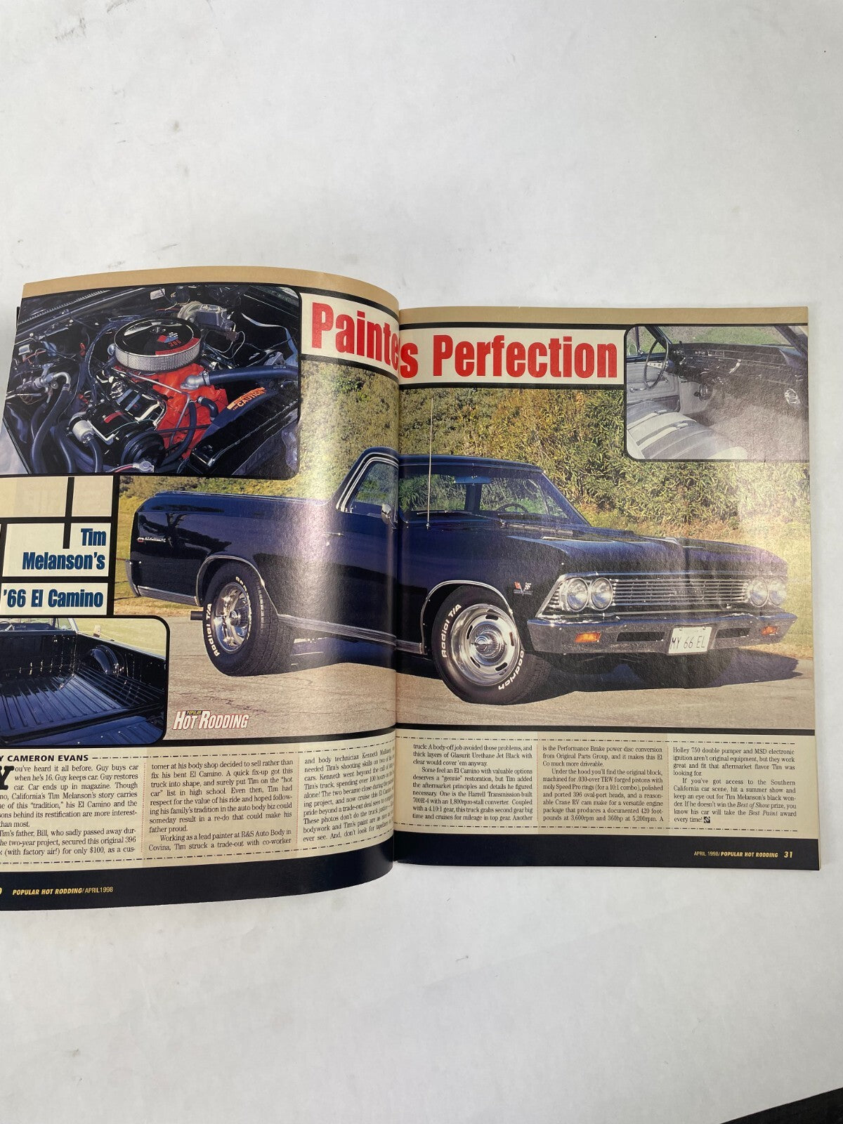 April 1998 Hot Rodding Magazinee Hot Muscle Cars For Street & Strip Popular Supe