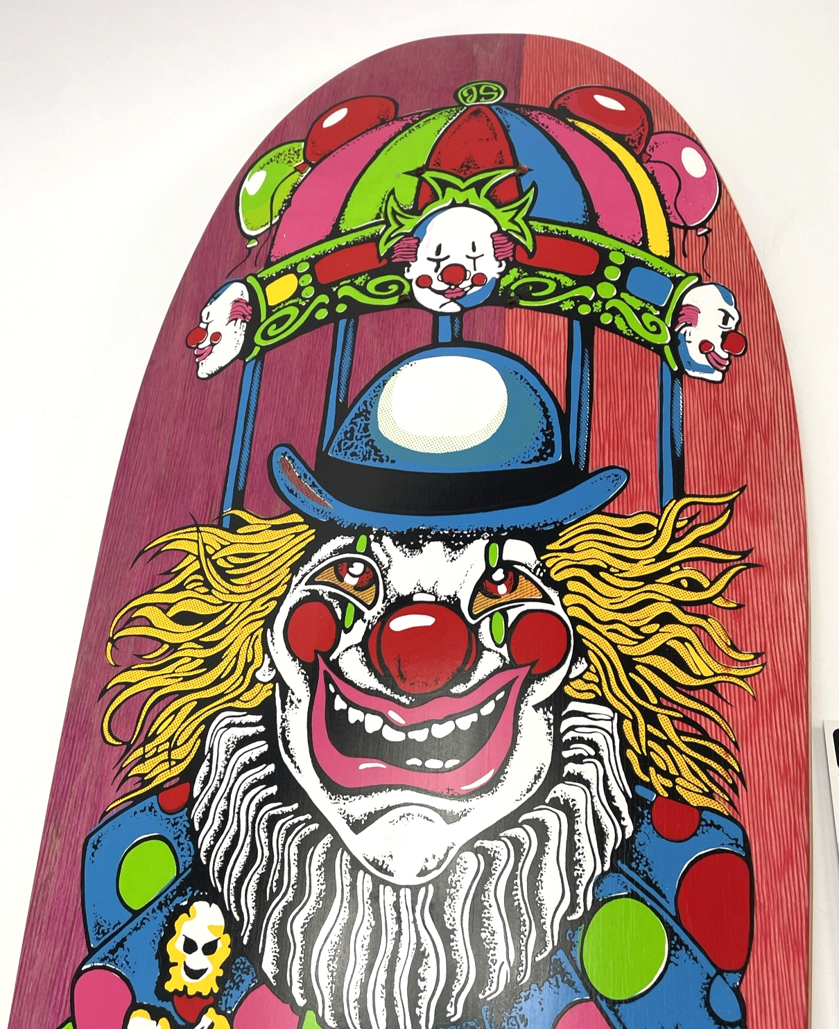 John Schultes A Series Clown H-Street Skateboard Deck Limited Edition #17 of 136